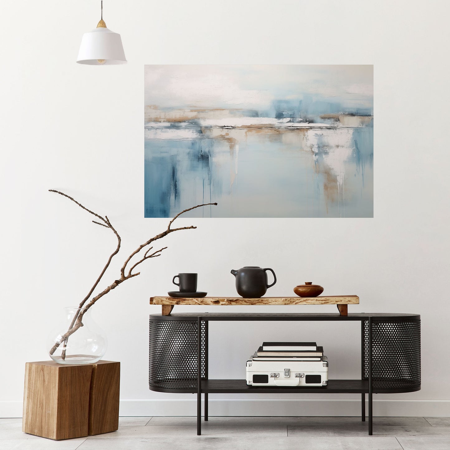 Poster orizzontale staccabile e attaccabile INDYGO SHADOW