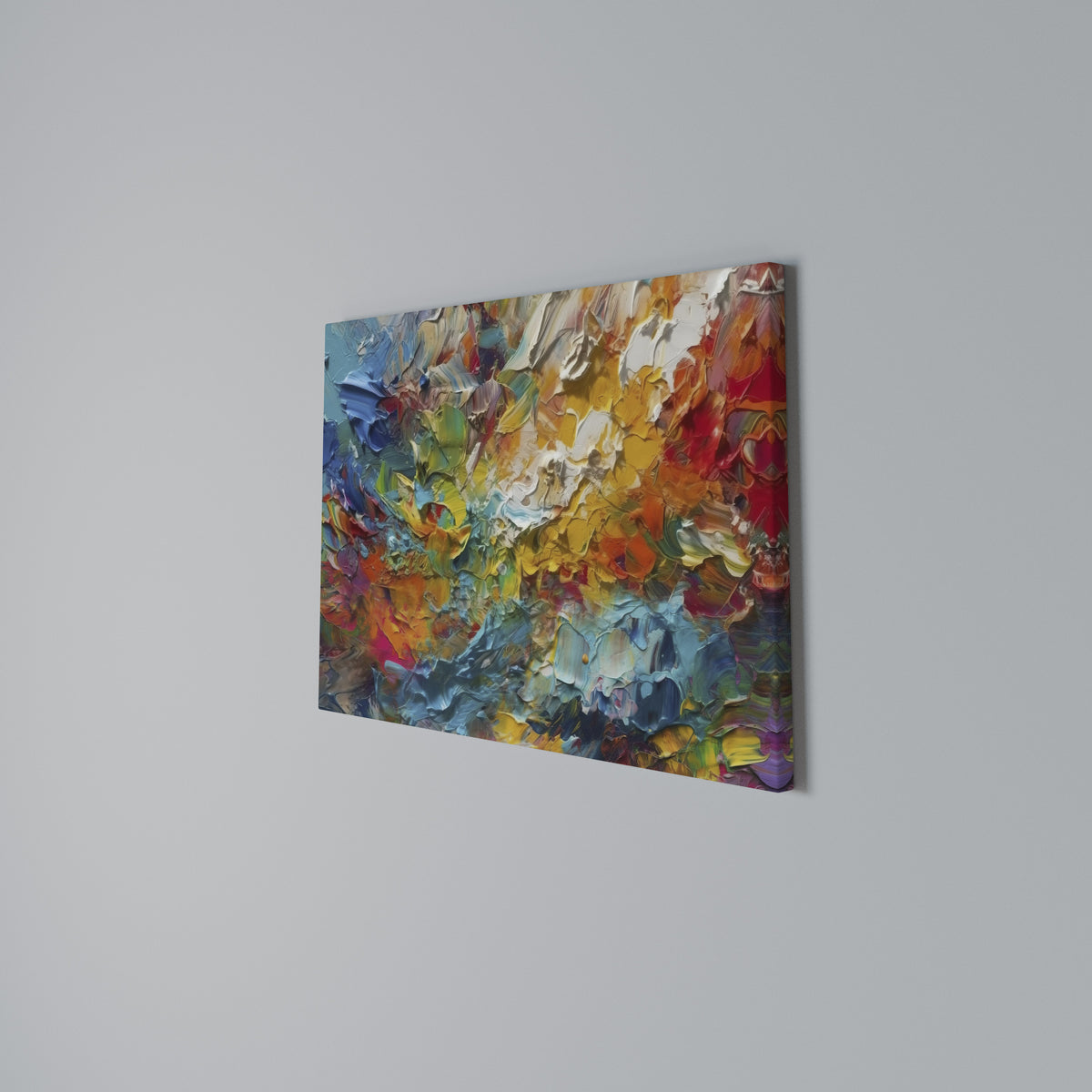 WHISPERS OF COLOR Stampa su tela orizzontale