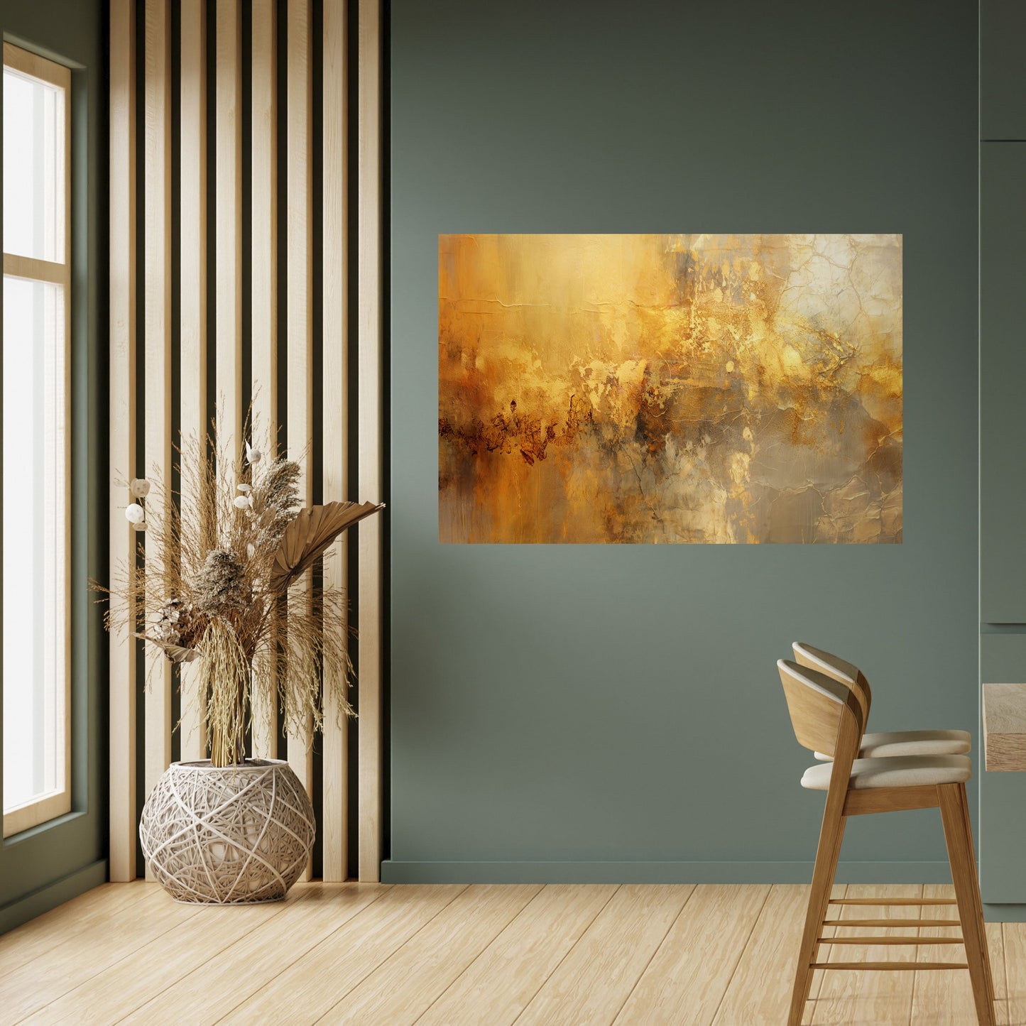 Poster orizzontale staccabile e attaccabile SEARING GLOW