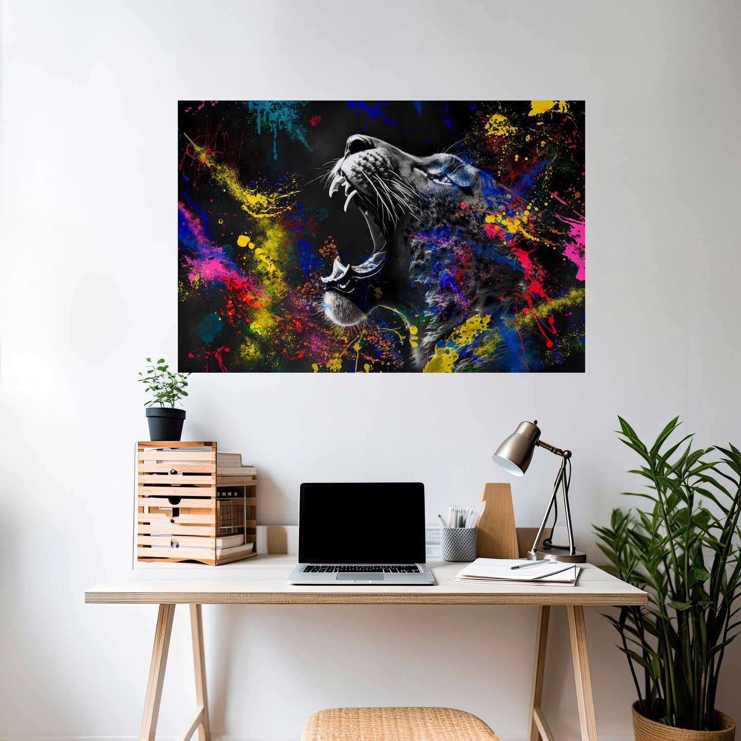 Poster orizzontale staccabile e attaccabile LAMPART ARTISTRY