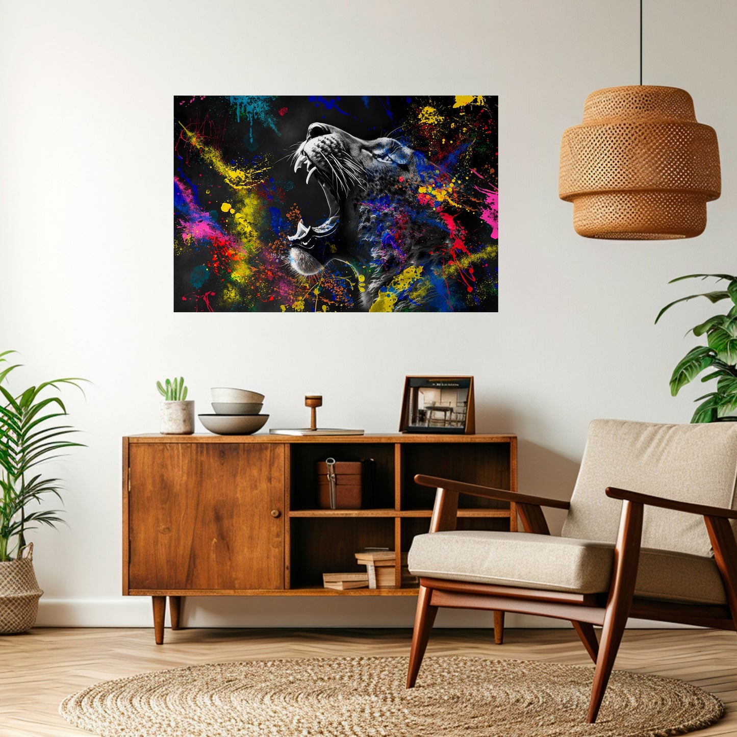 Poster orizzontale staccabile e attaccabile LAMPART ARTISTRY