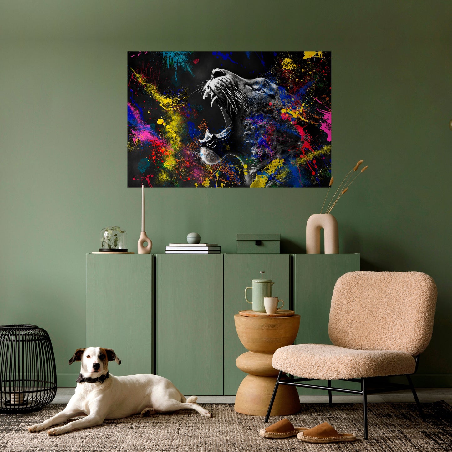 Poster orizzontale staccabile e attaccabile LAMPART ARTISTRY