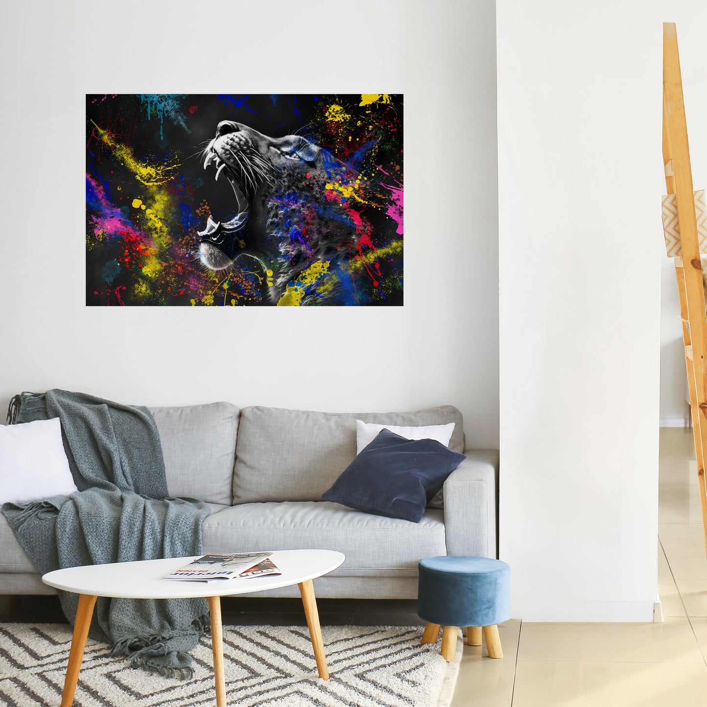 Poster orizzontale staccabile e attaccabile LAMPART ARTISTRY