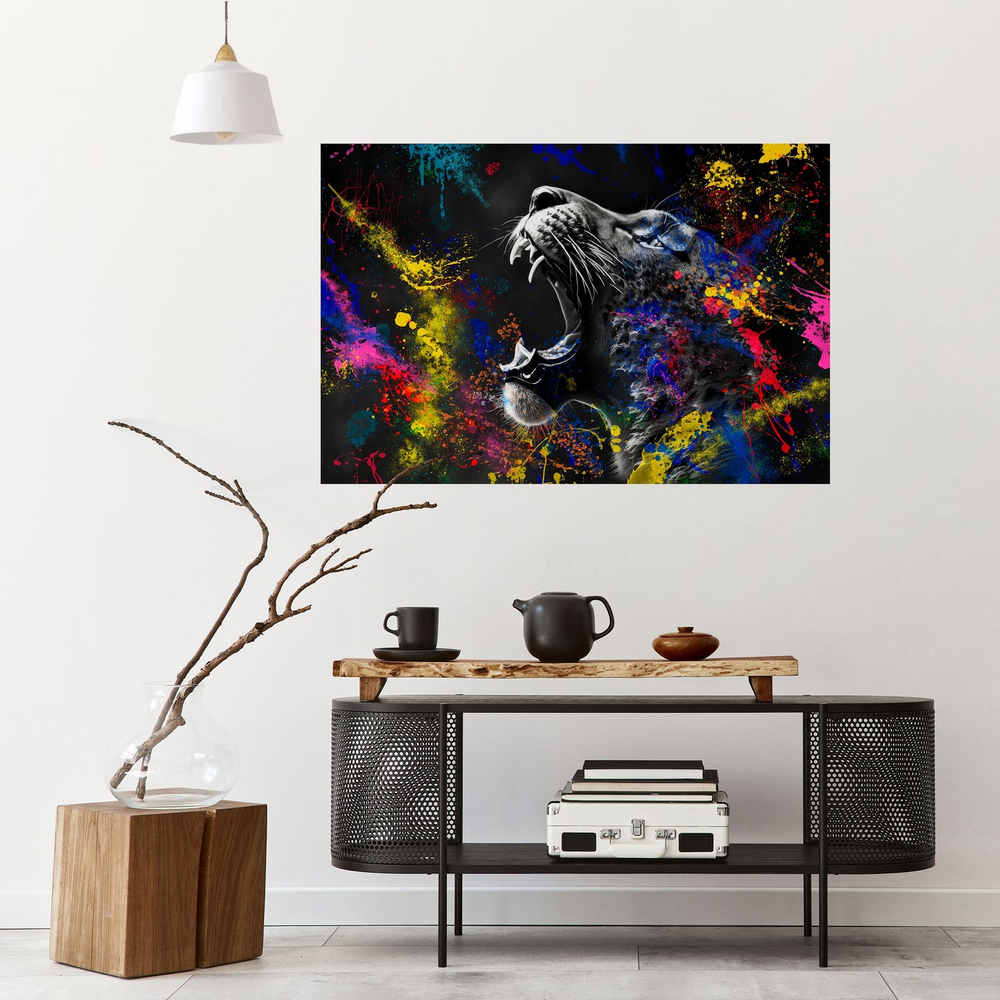 Poster orizzontale staccabile e attaccabile LAMPART ARTISTRY