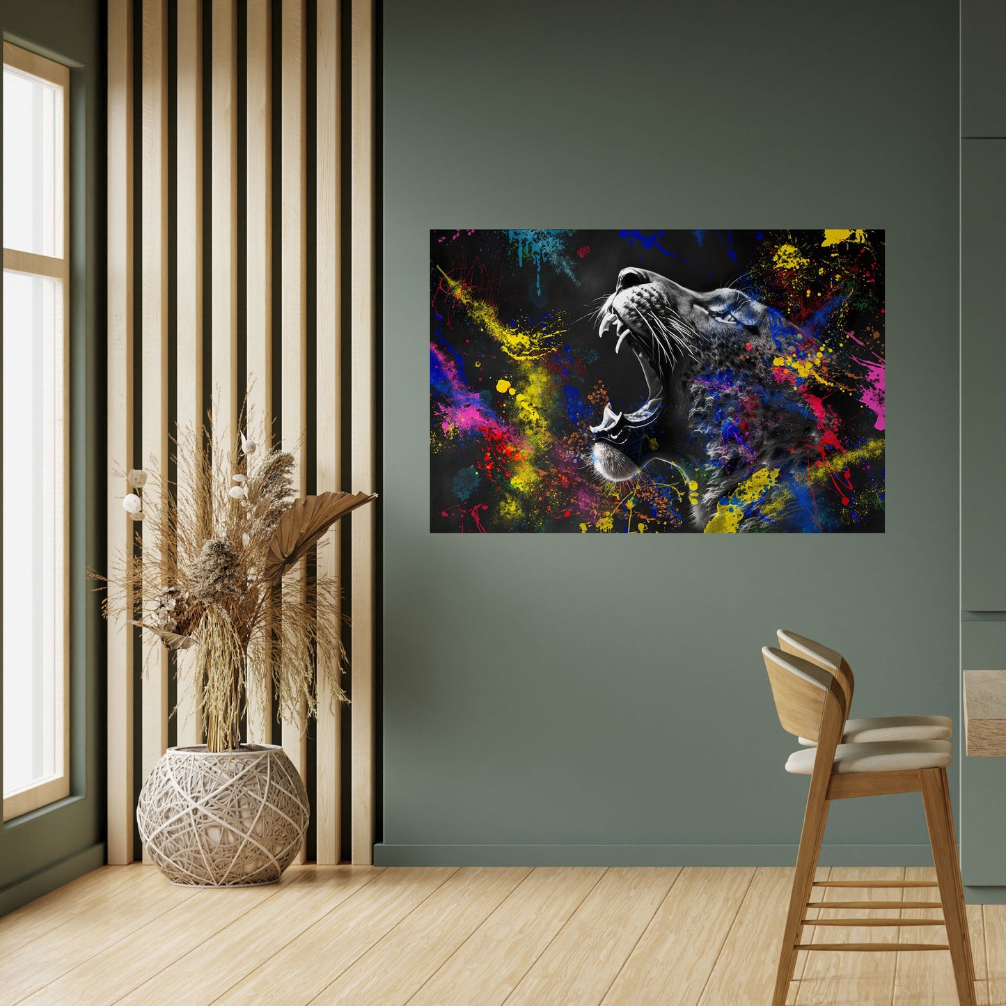 Poster orizzontale staccabile e attaccabile LAMPART ARTISTRY