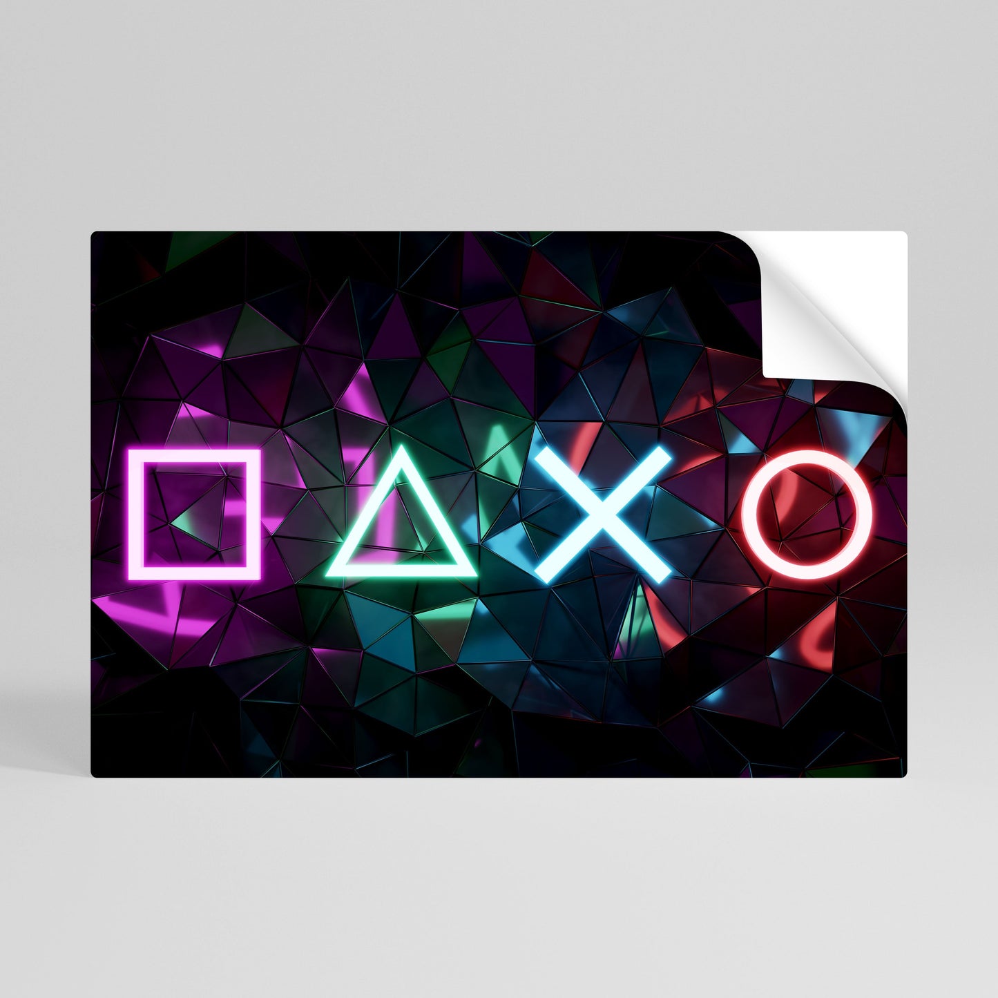 Poster orizzontale staccabile e attaccabile INFINITY ICON