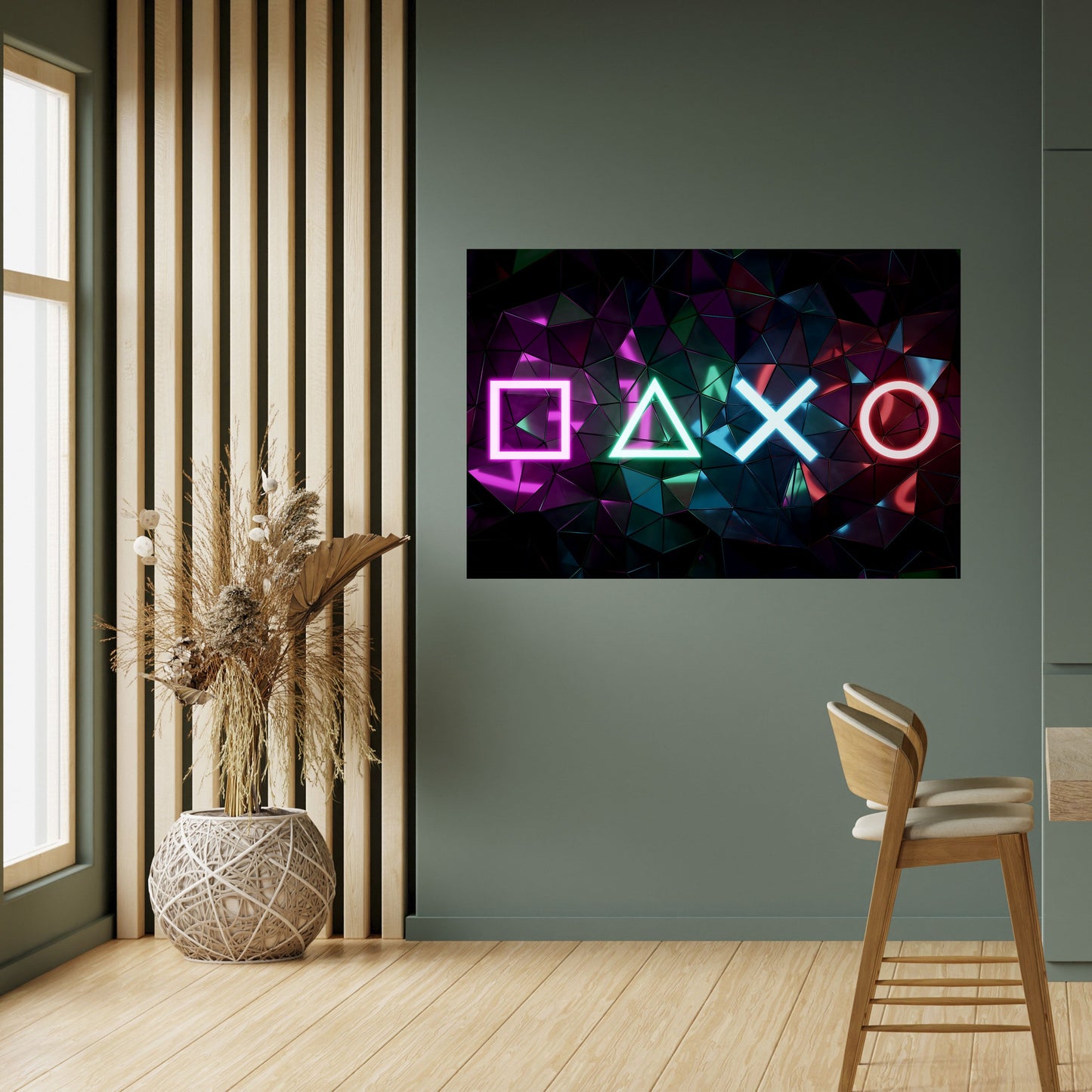 Poster orizzontale staccabile e attaccabile INFINITY ICON