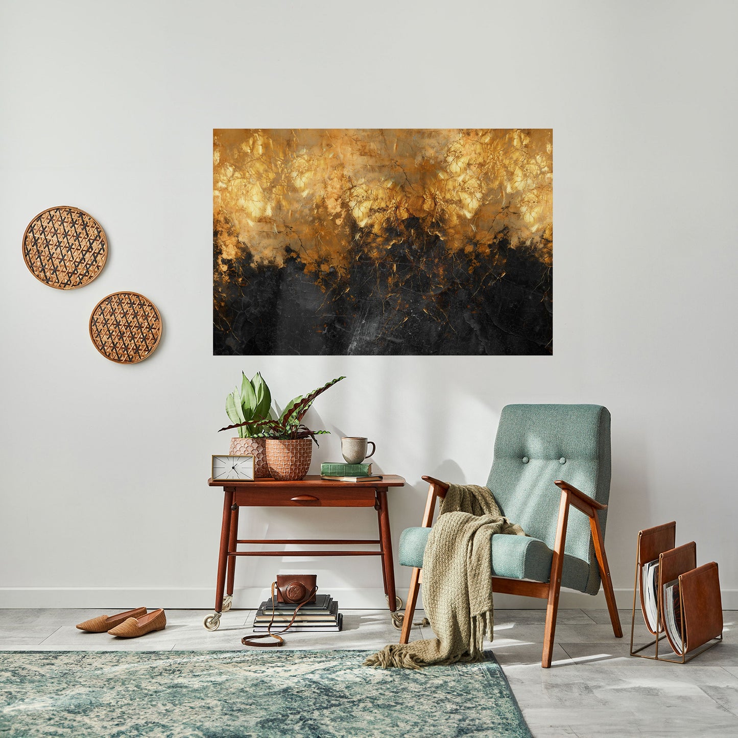 Poster orizzontale staccabile e attaccabile RADIANT SPARK