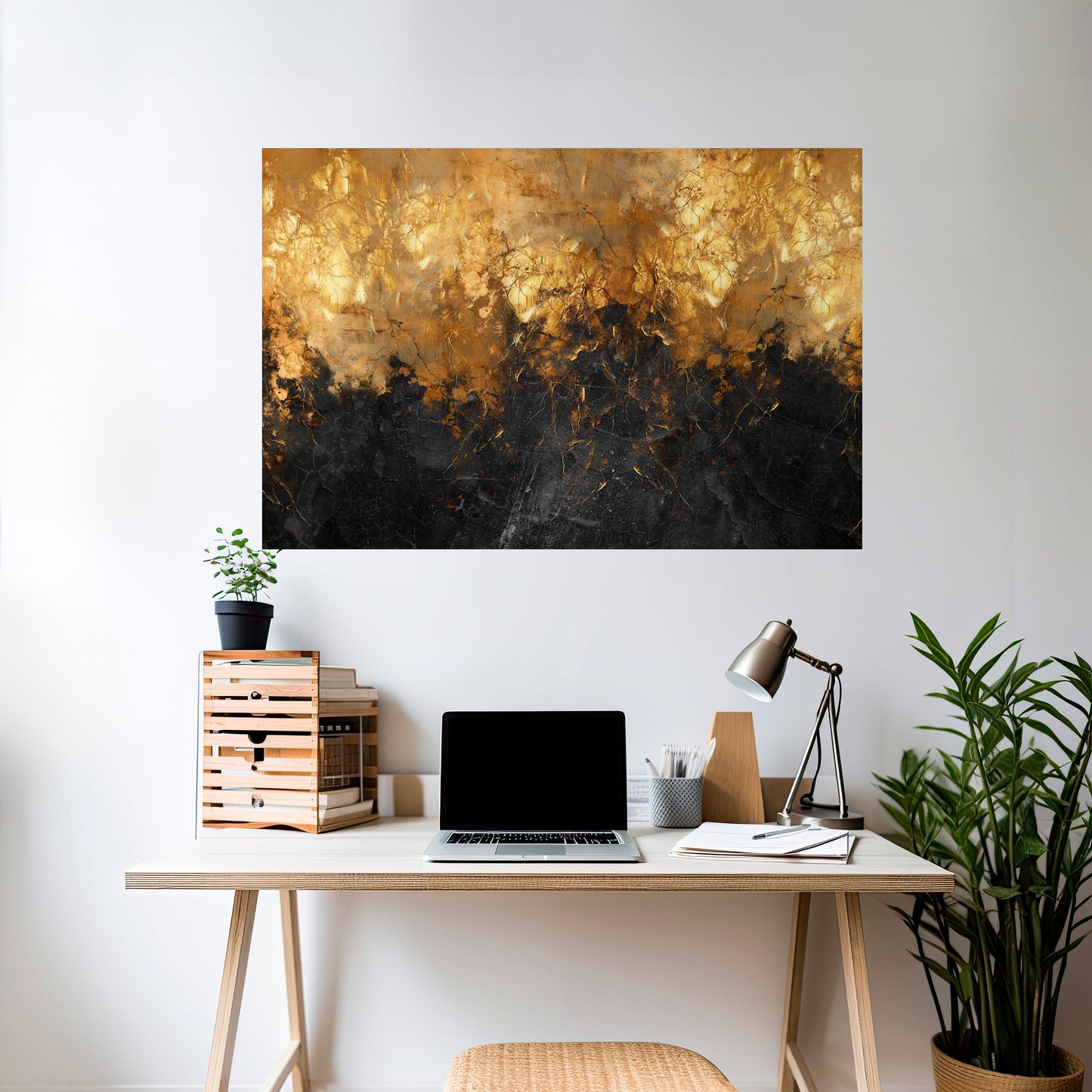 Poster orizzontale staccabile e attaccabile RADIANT SPARK