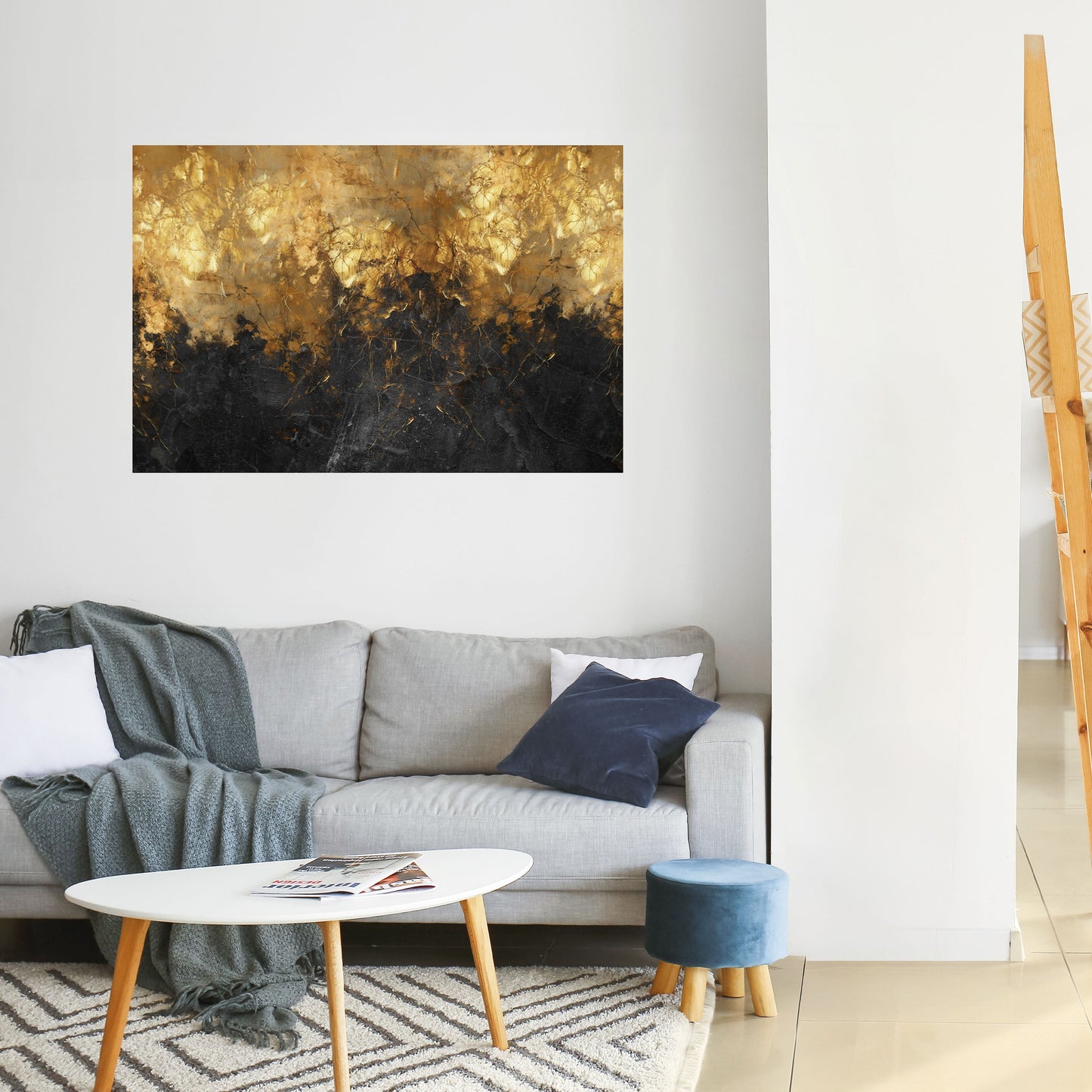 Poster orizzontale staccabile e attaccabile RADIANT SPARK