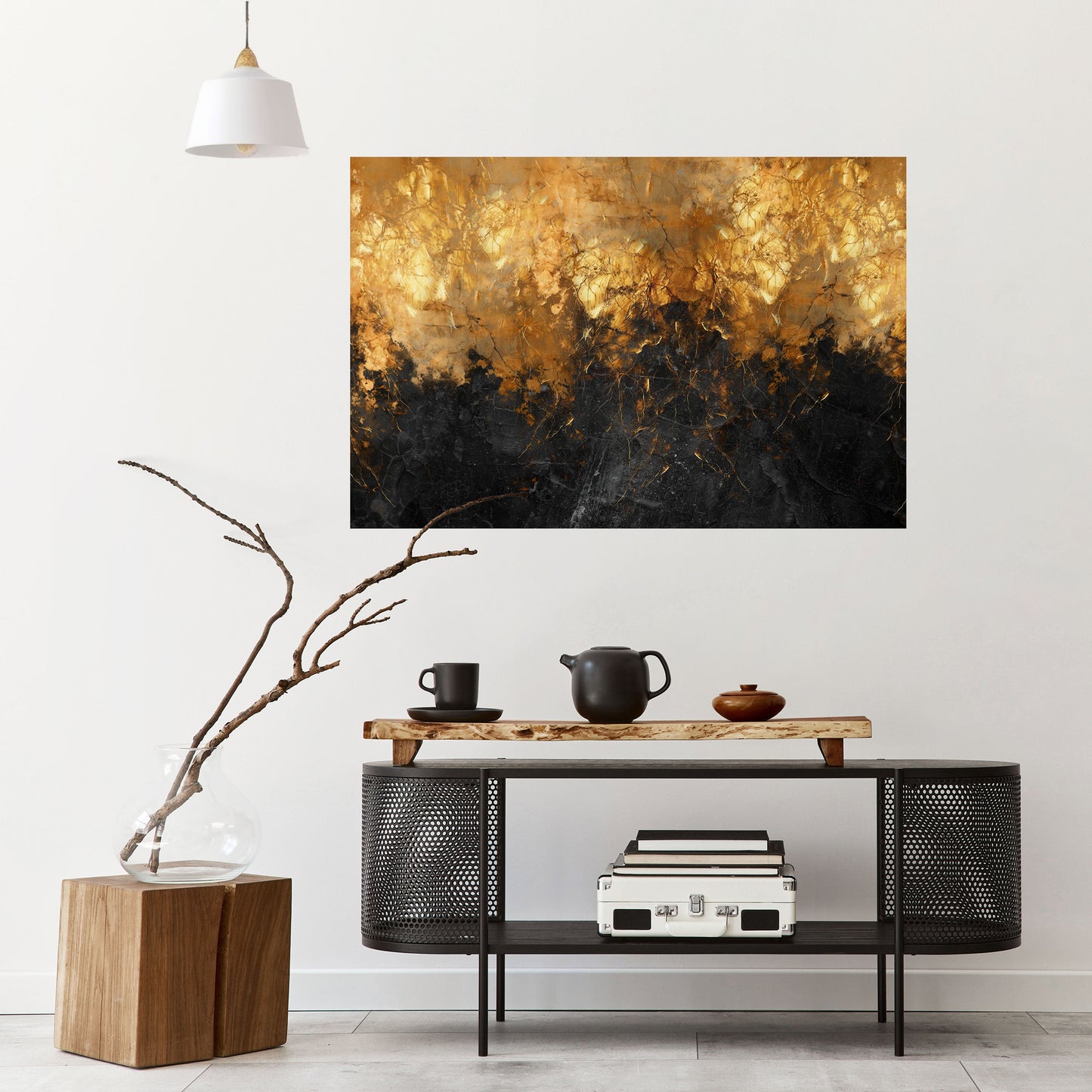 Poster orizzontale staccabile e attaccabile RADIANT SPARK