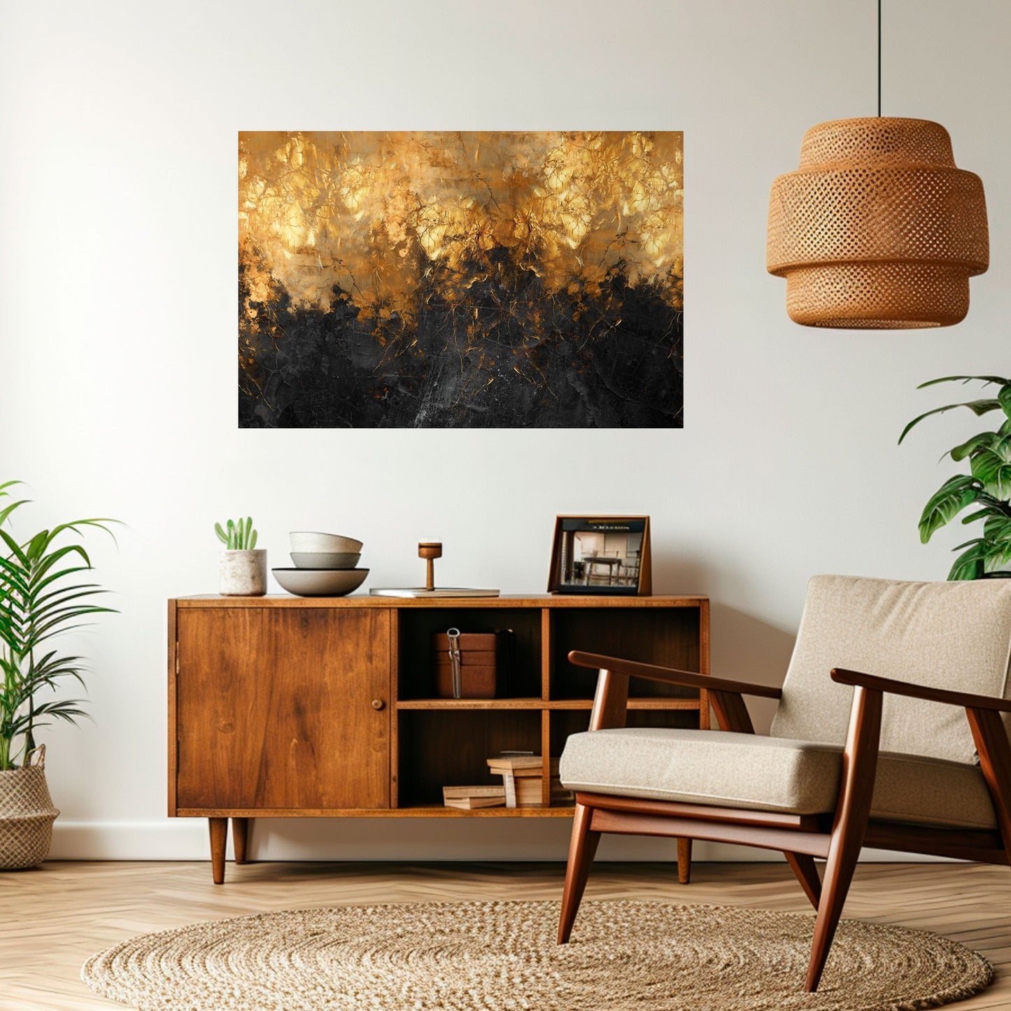 Poster orizzontale staccabile e attaccabile RADIANT SPARK
