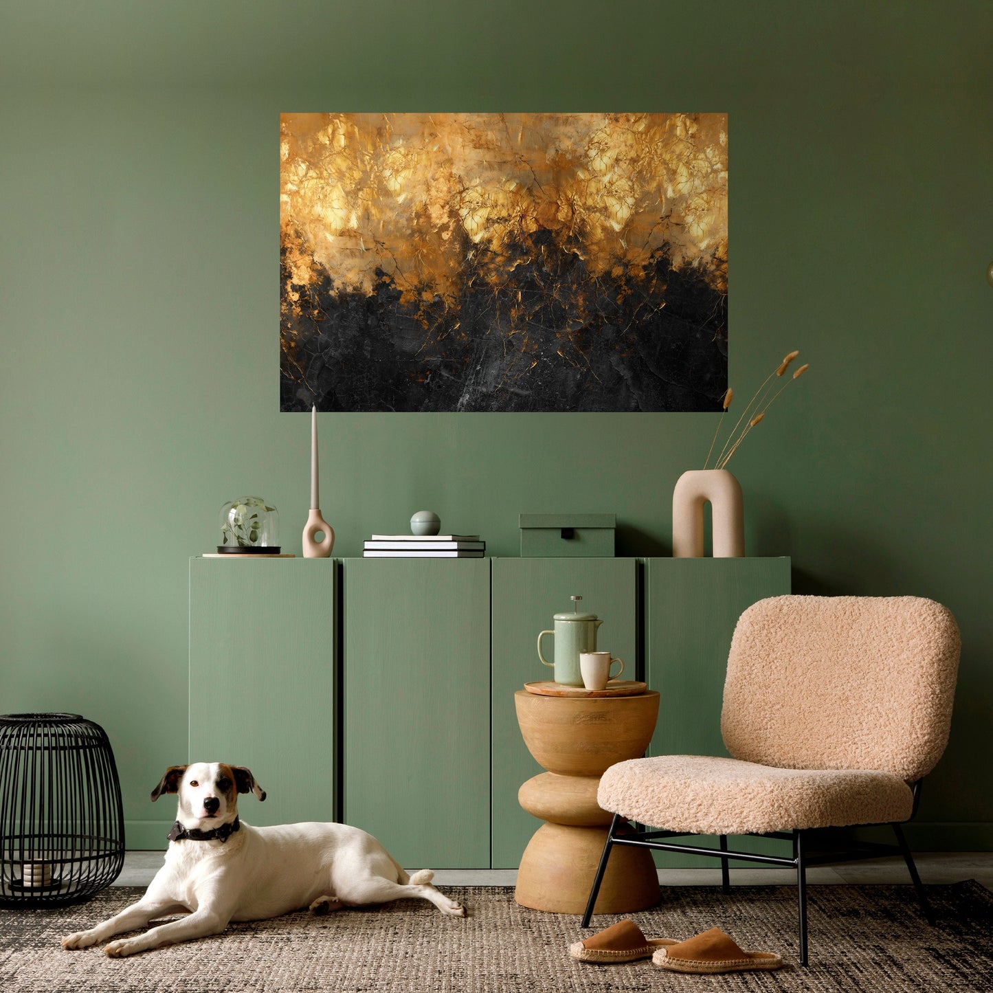 Poster orizzontale staccabile e attaccabile RADIANT SPARK