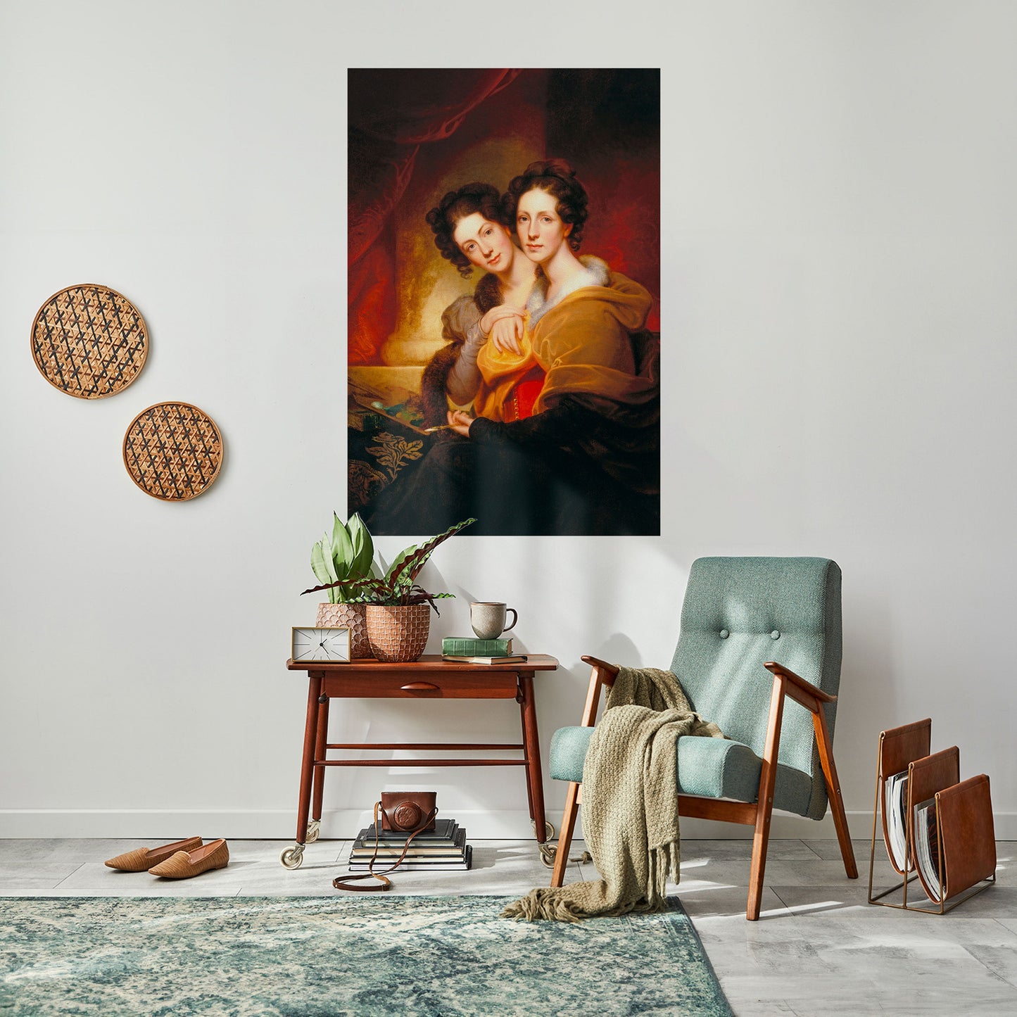 SIMMETRIA DELLE ANIME Poster verticale staccabile e attaccabile