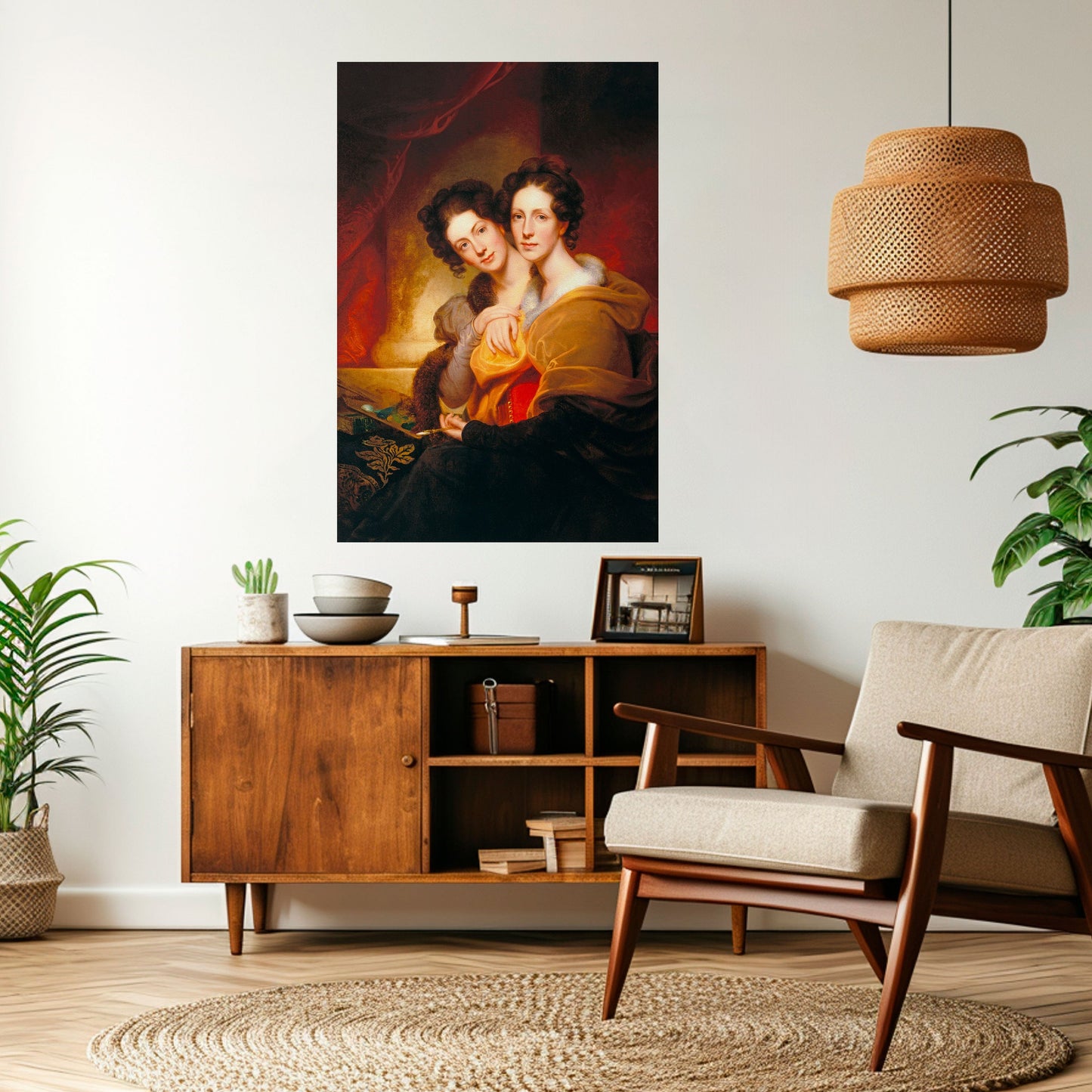 SIMMETRIA DELLE ANIME Poster verticale staccabile e attaccabile