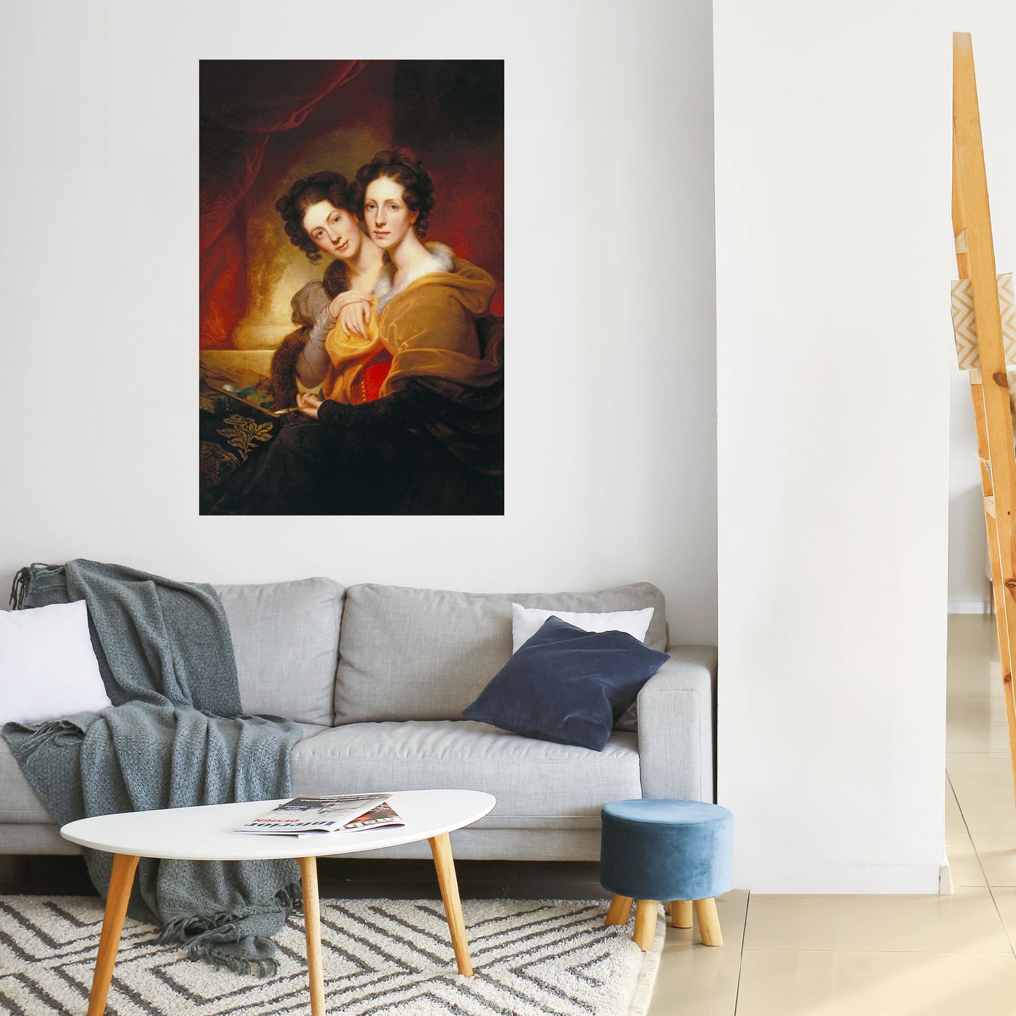SIMMETRIA DELLE ANIME Poster verticale staccabile e attaccabile