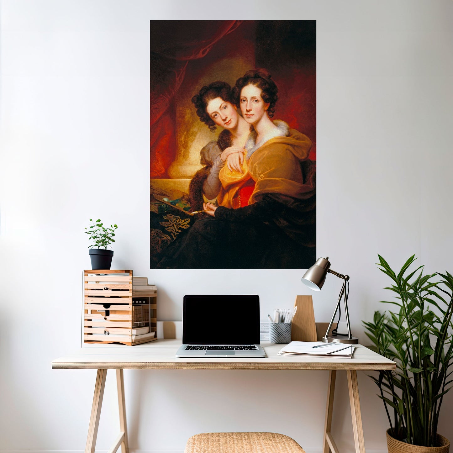 SIMMETRIA DELLE ANIME Poster verticale staccabile e attaccabile
