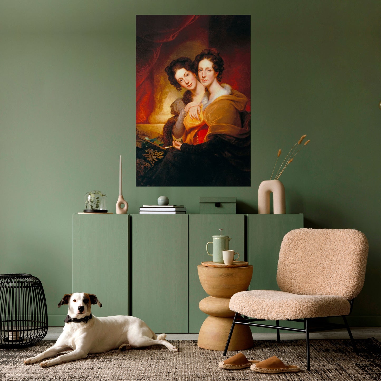 SIMMETRIA DELLE ANIME Poster verticale staccabile e attaccabile