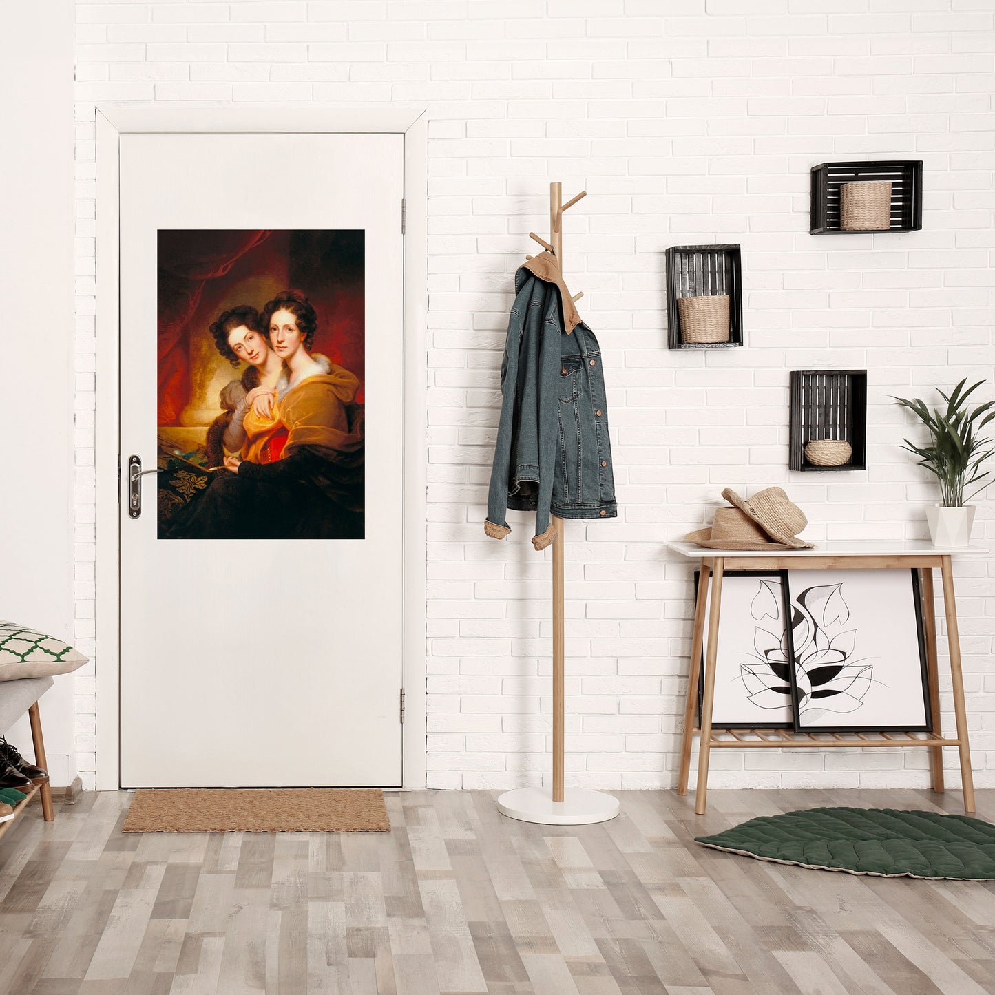 SIMMETRIA DELLE ANIME Poster verticale staccabile e attaccabile