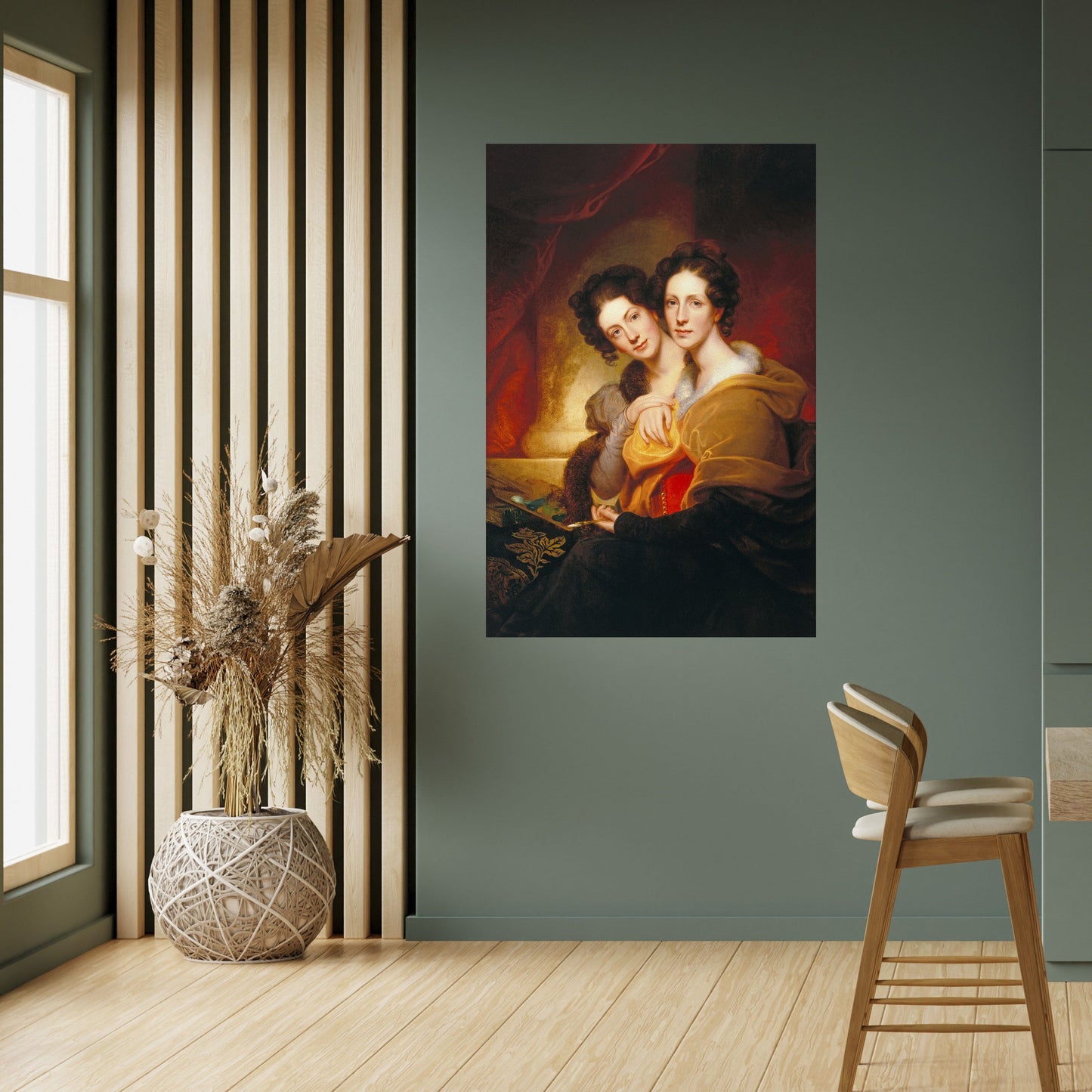 SIMMETRIA DELLE ANIME Poster verticale staccabile e attaccabile