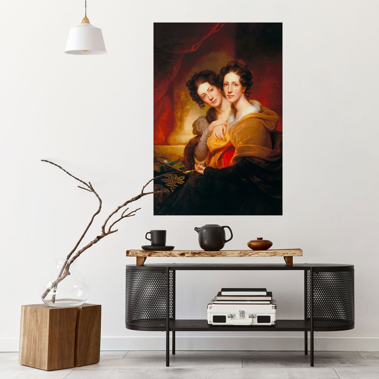 SIMMETRIA DELLE ANIME Poster verticale staccabile e attaccabile
