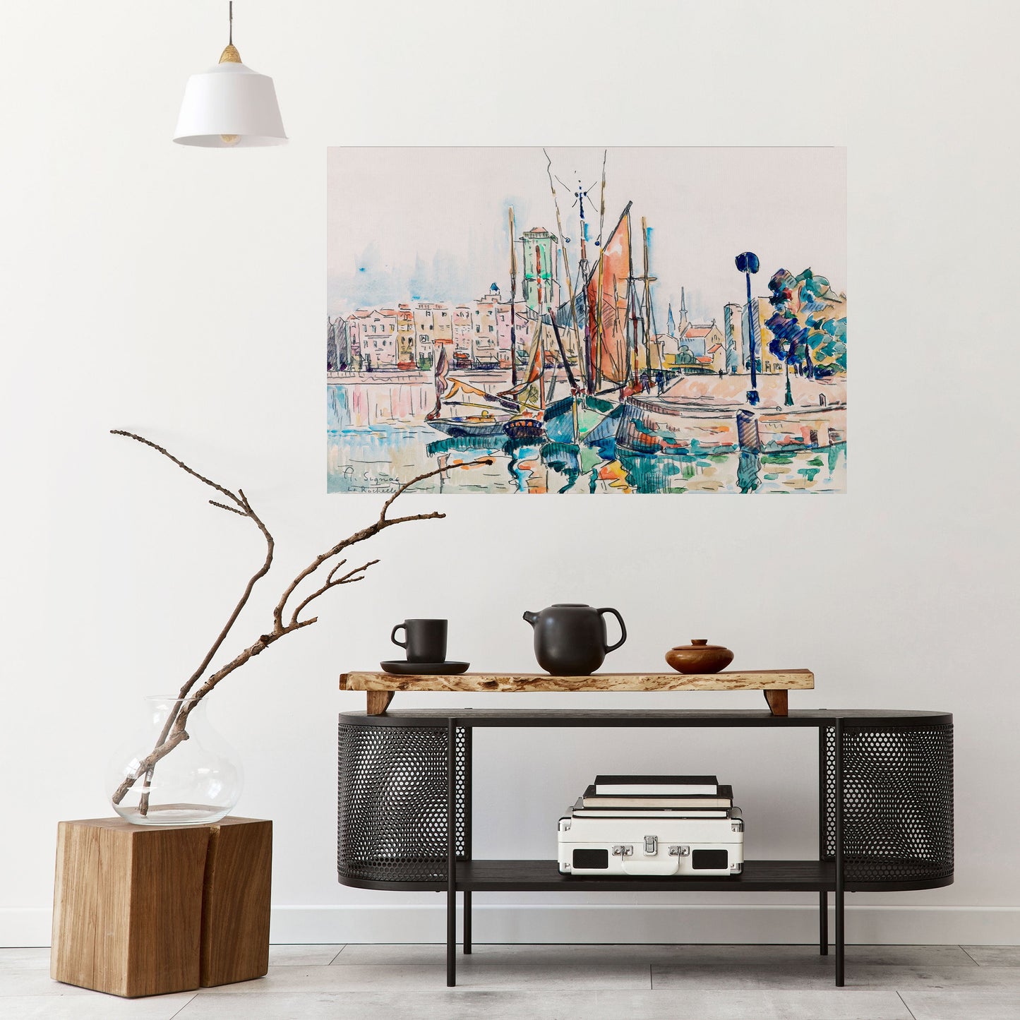 Poster orizzontale staccabile e attaccabile LA ROCHELLE