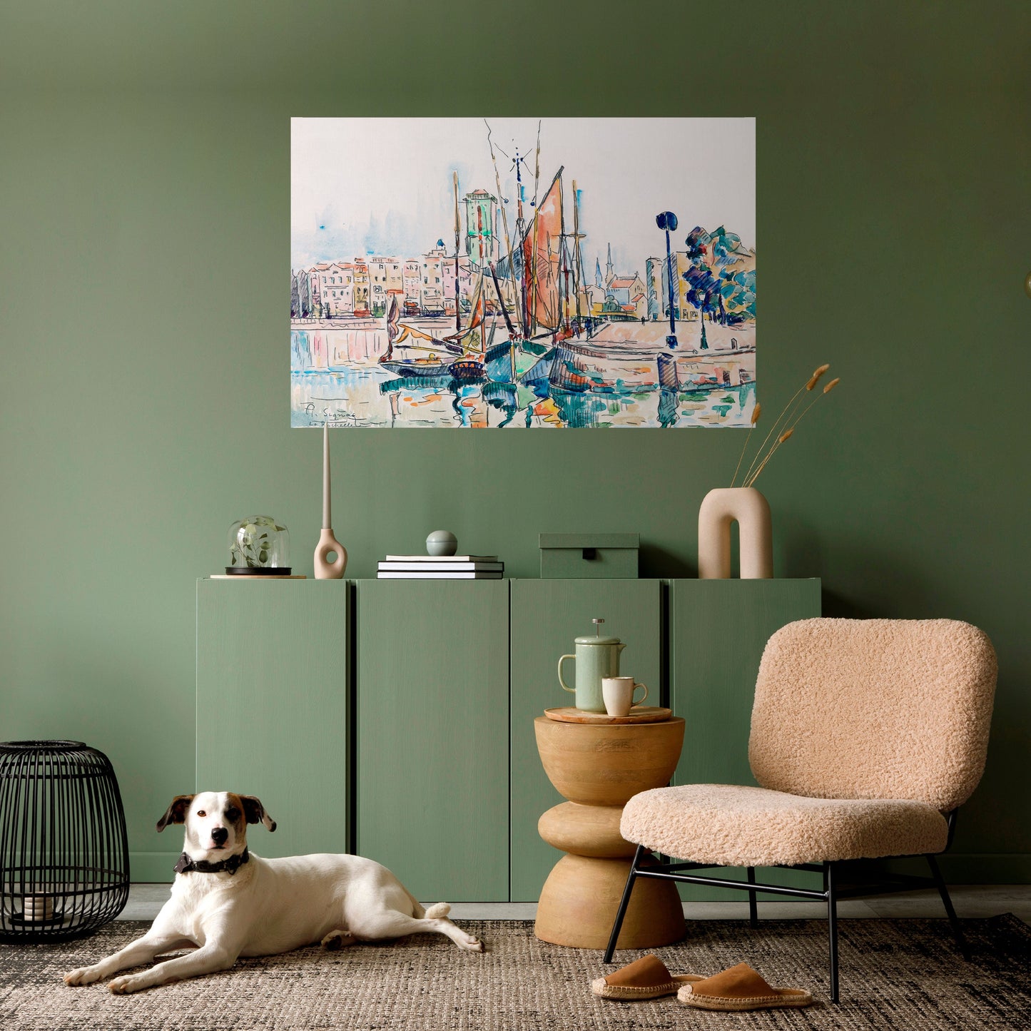 Poster orizzontale staccabile e attaccabile LA ROCHELLE