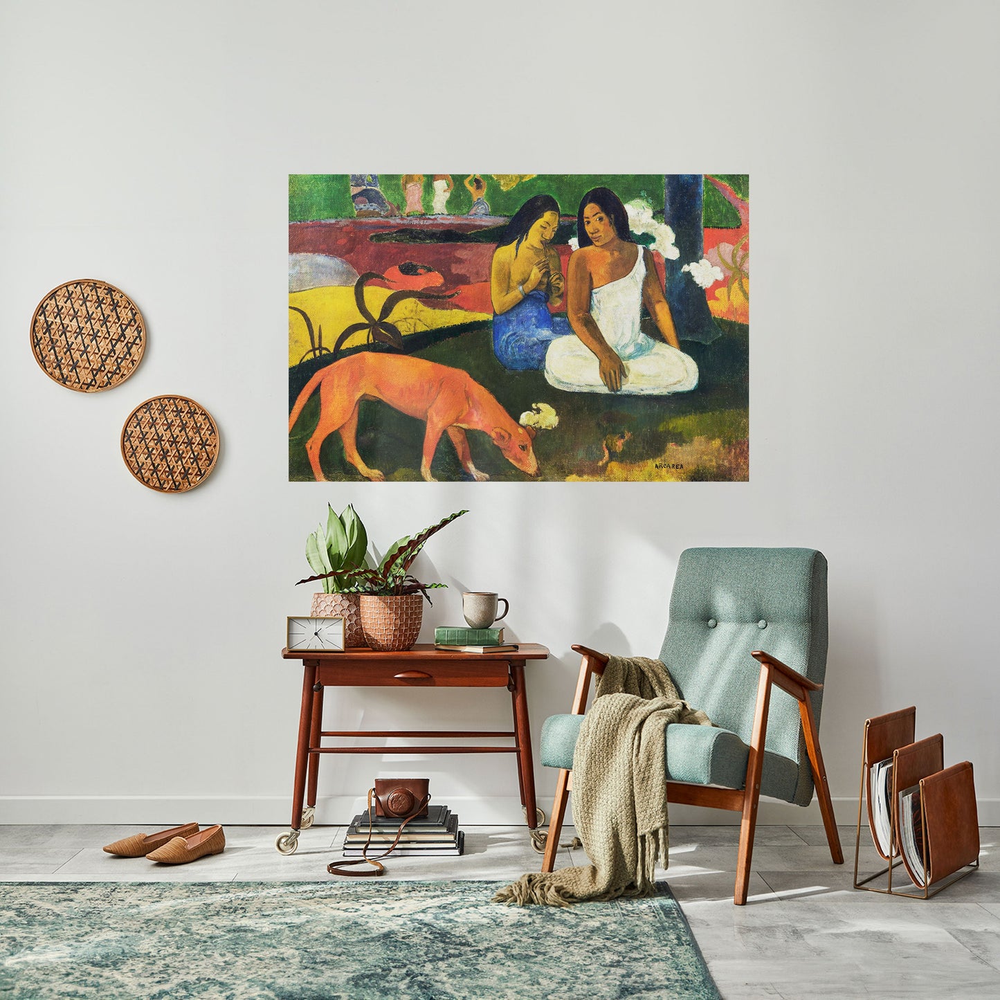 AREAREA BY GAUGUIN Poster orizzontale staccabile e attaccabile