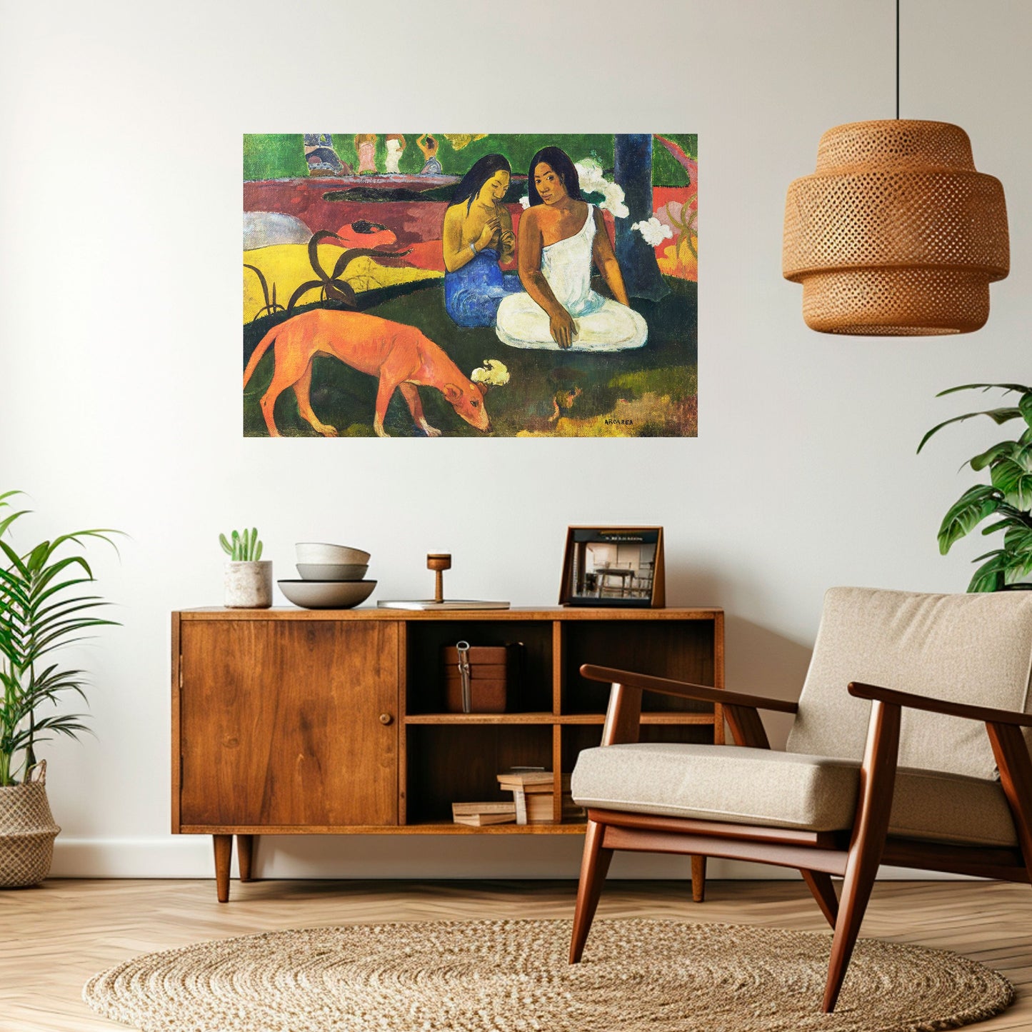 AREAREA BY GAUGUIN Poster orizzontale staccabile e attaccabile