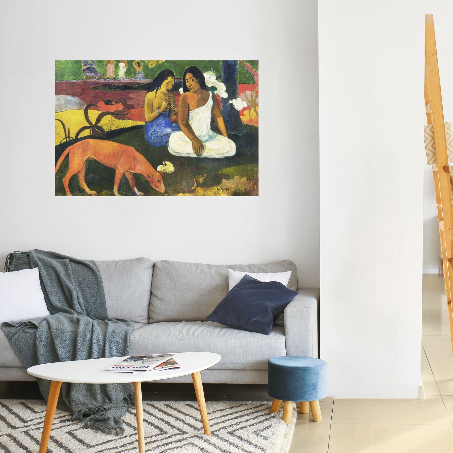 AREAREA BY GAUGUIN Poster orizzontale staccabile e attaccabile
