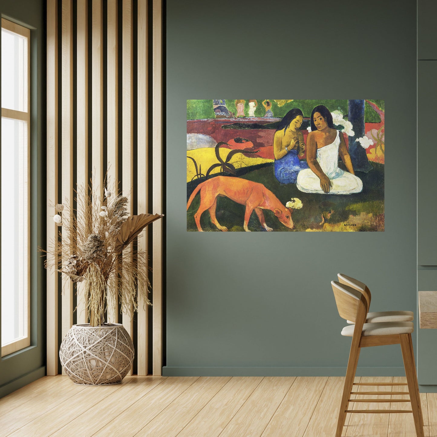AREAREA BY GAUGUIN Poster orizzontale staccabile e attaccabile