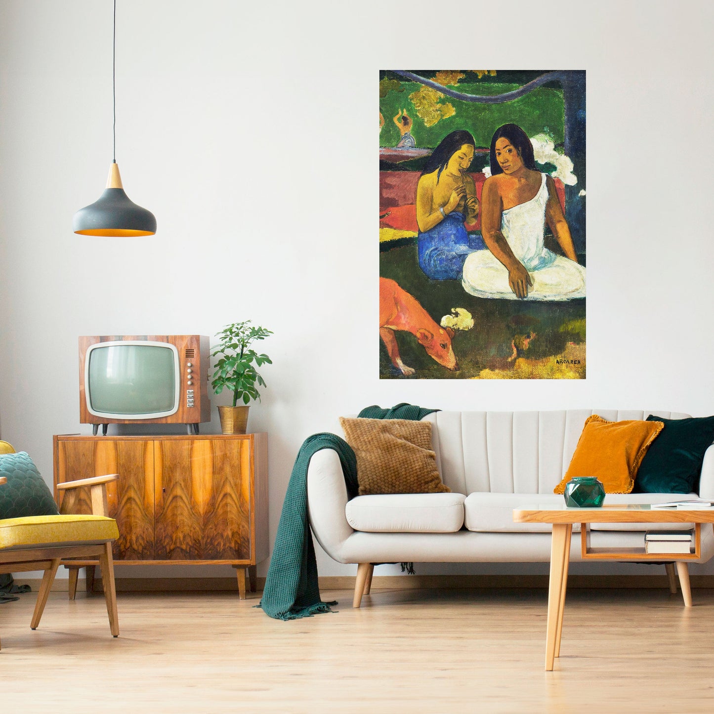 AREAREA BY GAUGUIN Poster verticale staccabile e attaccabile
