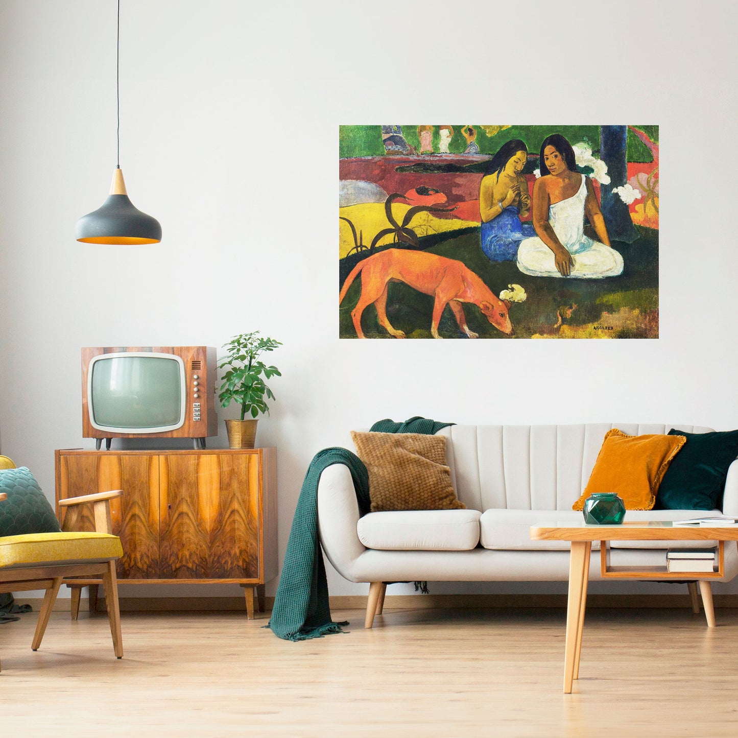 AREAREA BY GAUGUIN Poster orizzontale staccabile e attaccabile