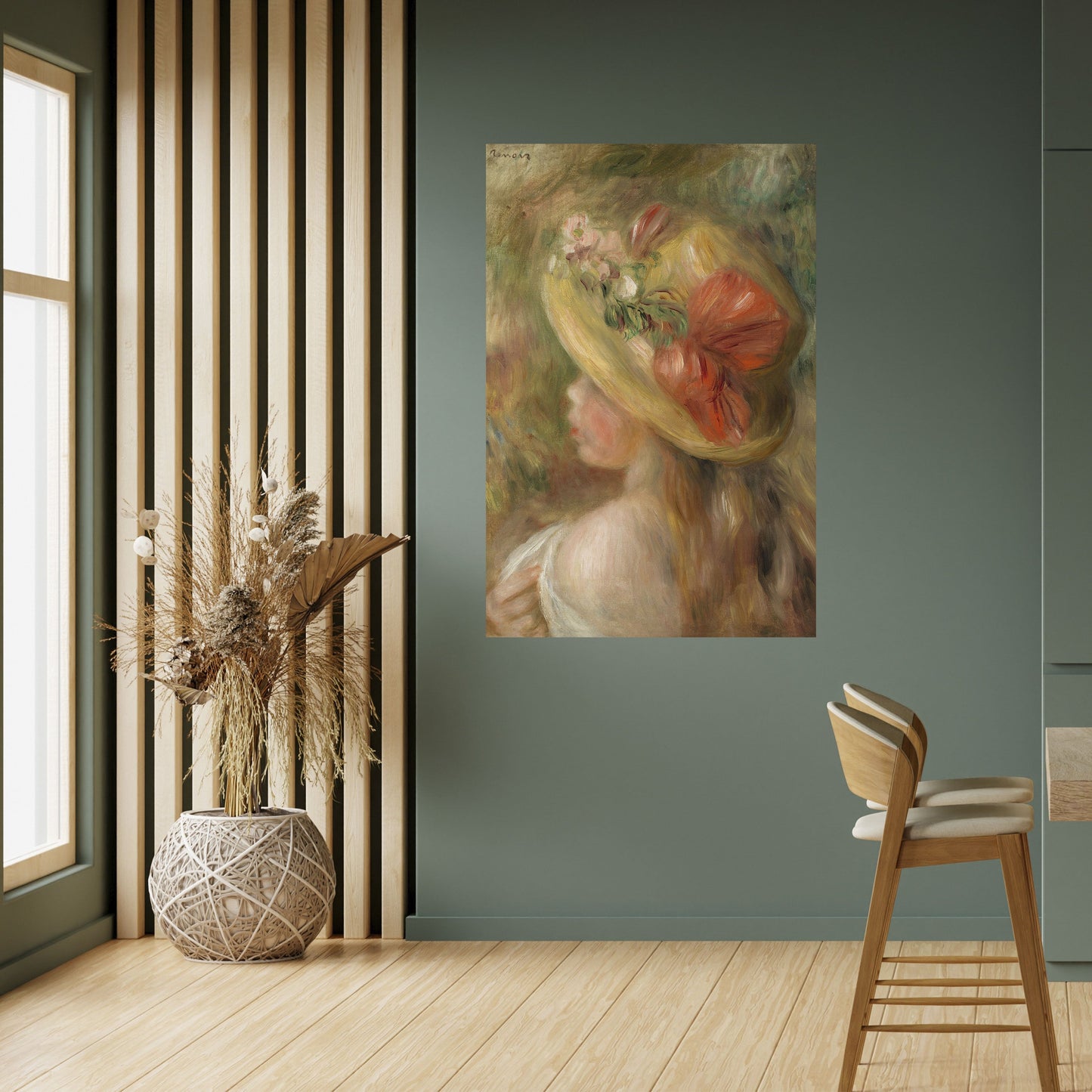 CAPPELLO DI PETALI Poster verticale staccabile e attaccabile