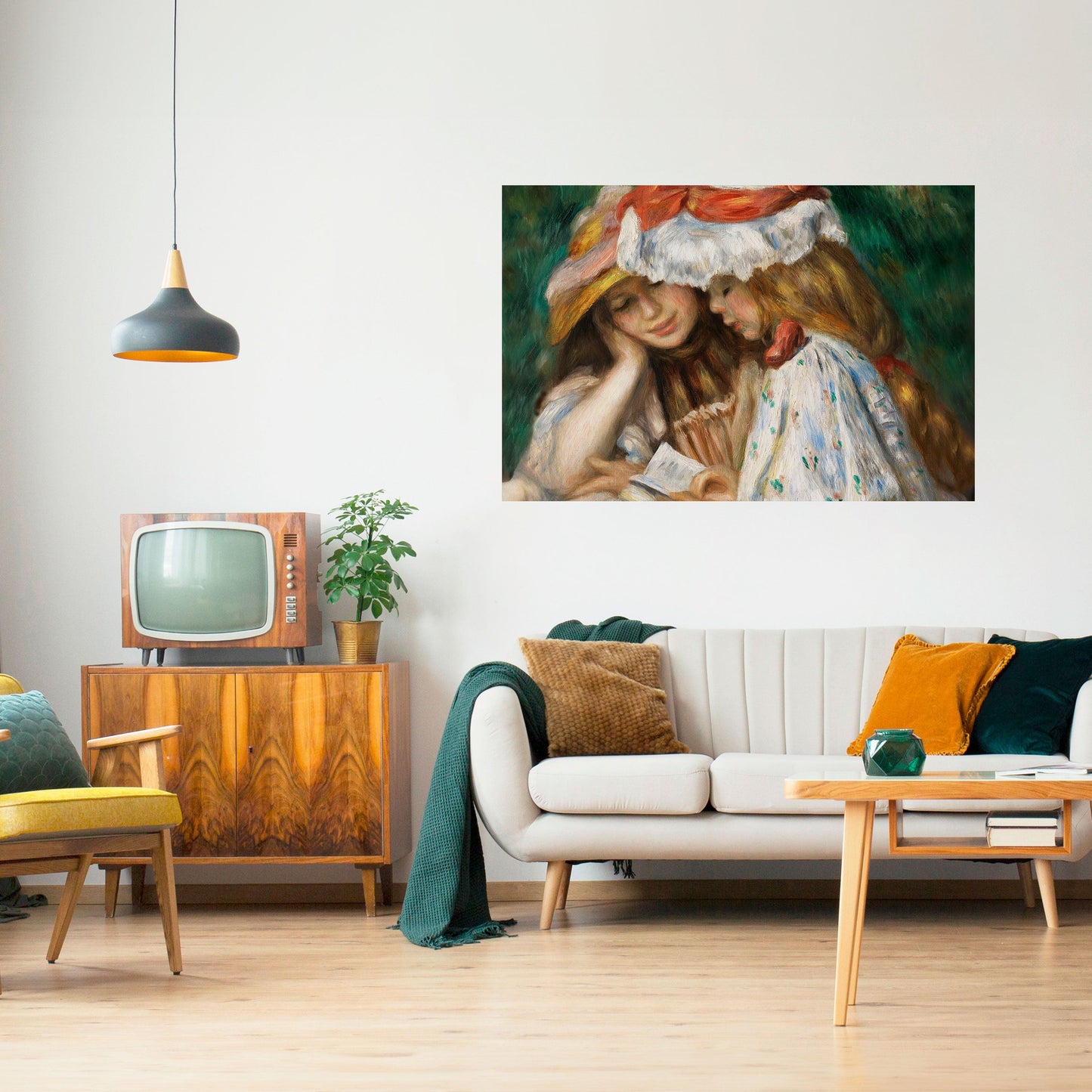 Poster orizzontale staccabile e attaccabile MUSA DEI SOGNI GIOVANI