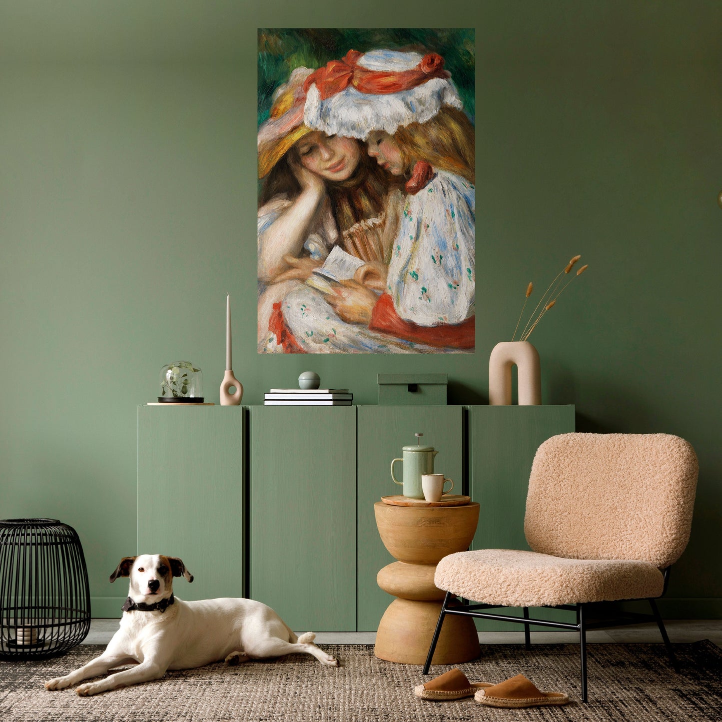 Poster verticale staccabile e attaccabile MUSA DEI SOGNI GIOVANI