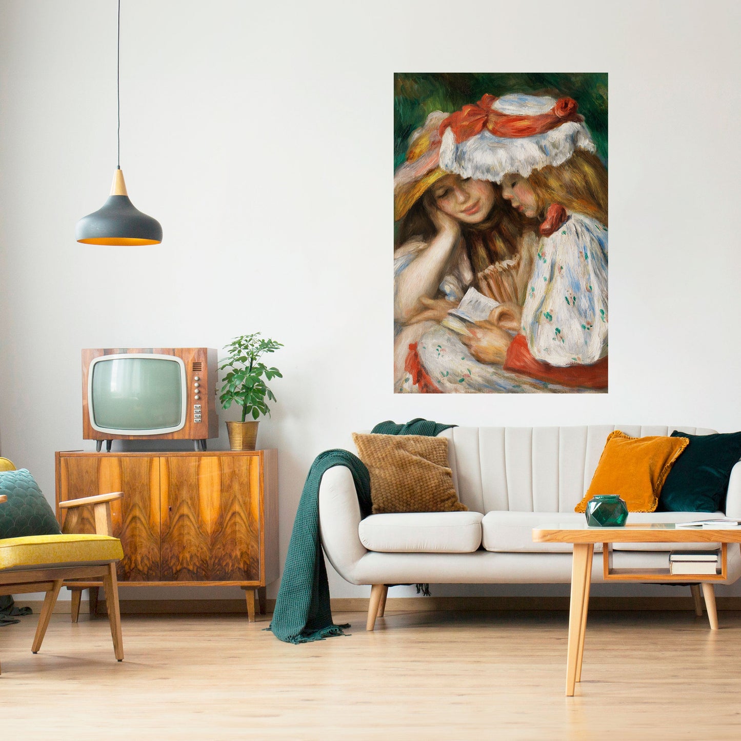 Poster verticale staccabile e attaccabile MUSA DEI SOGNI GIOVANI
