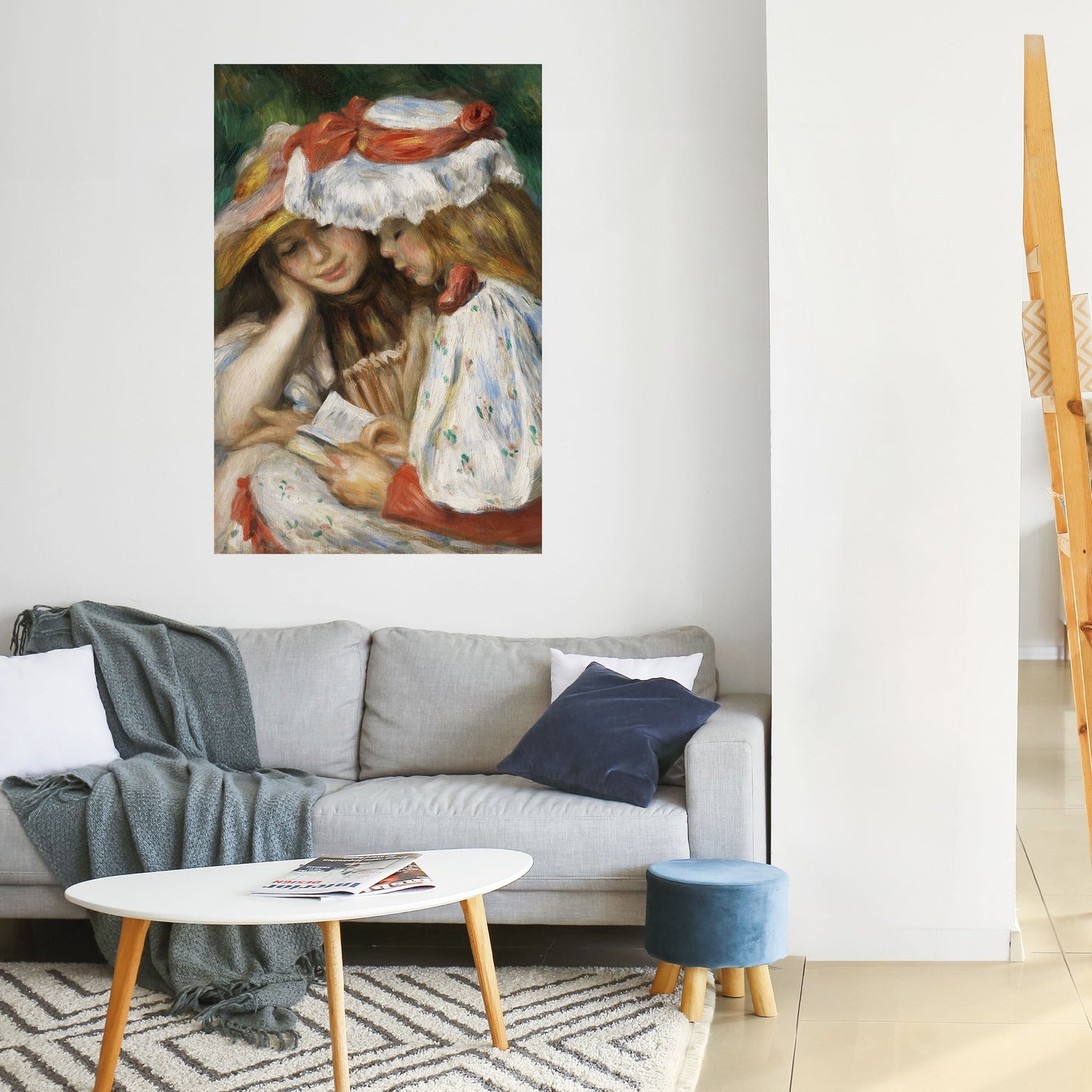 Poster verticale staccabile e attaccabile MUSA DEI SOGNI GIOVANI