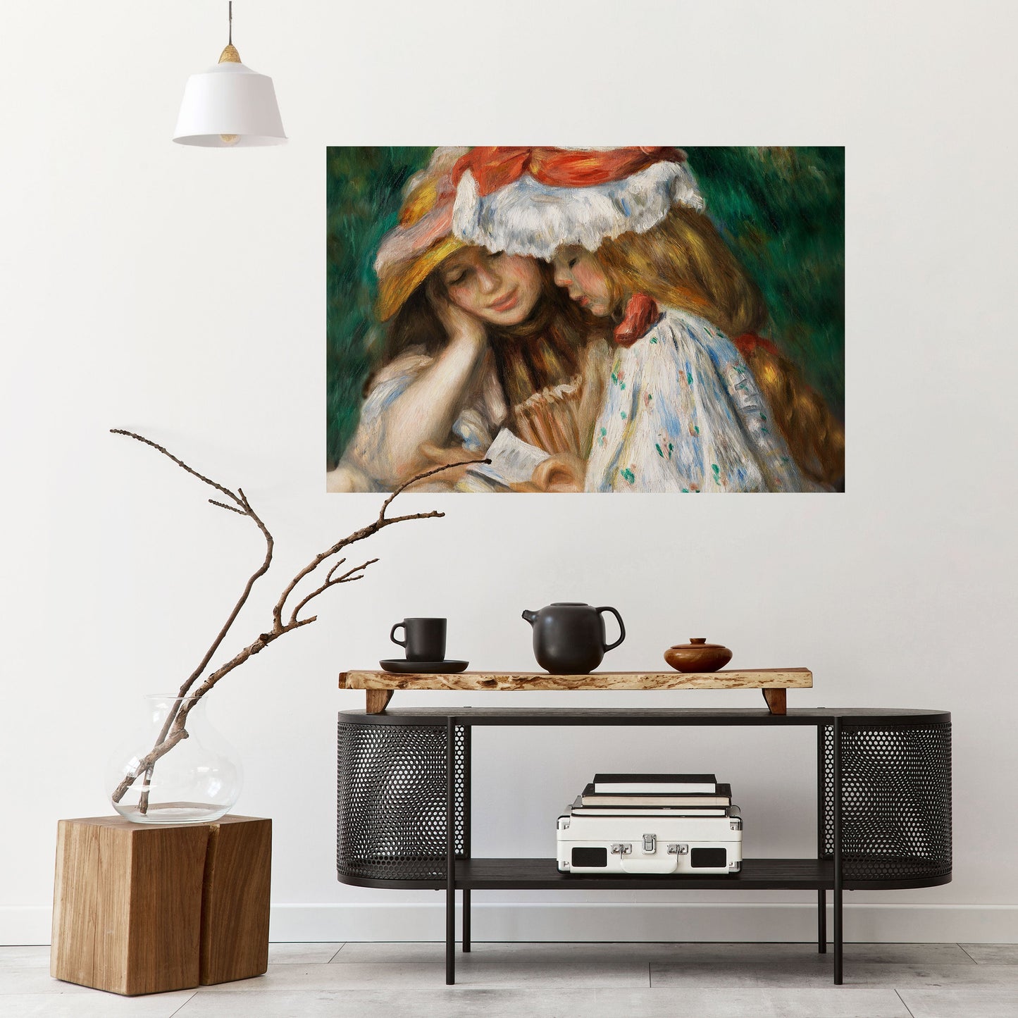 Poster orizzontale staccabile e attaccabile MUSA DEI SOGNI GIOVANI