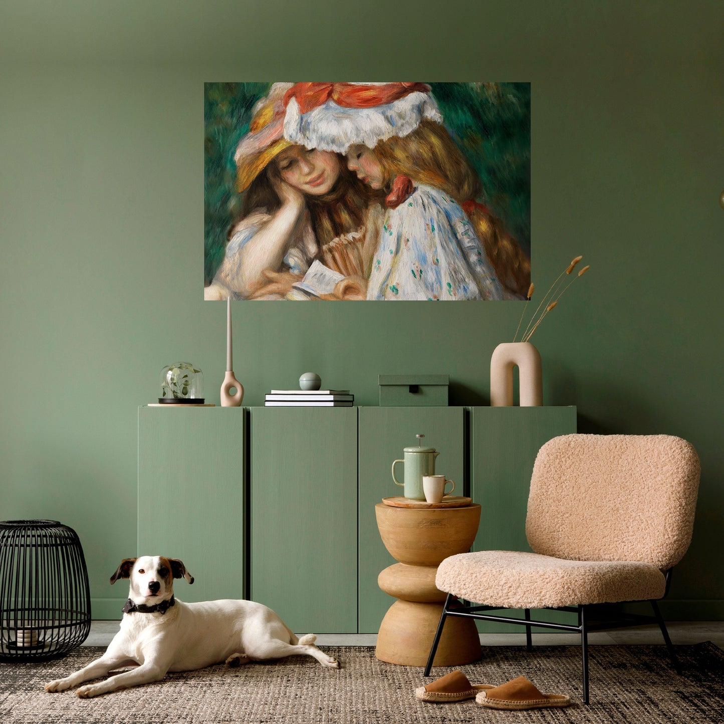 Poster orizzontale staccabile e attaccabile MUSA DEI SOGNI GIOVANI