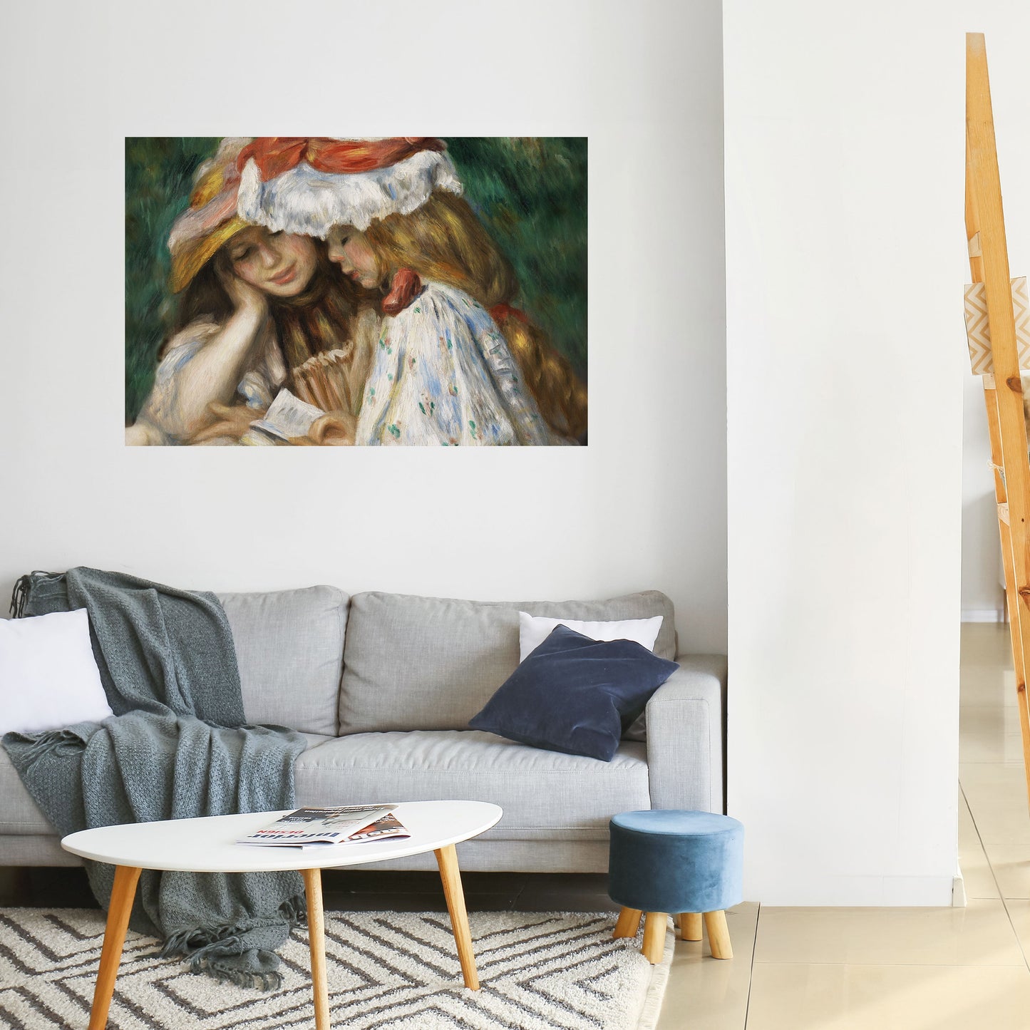 Poster orizzontale staccabile e attaccabile MUSA DEI SOGNI GIOVANI