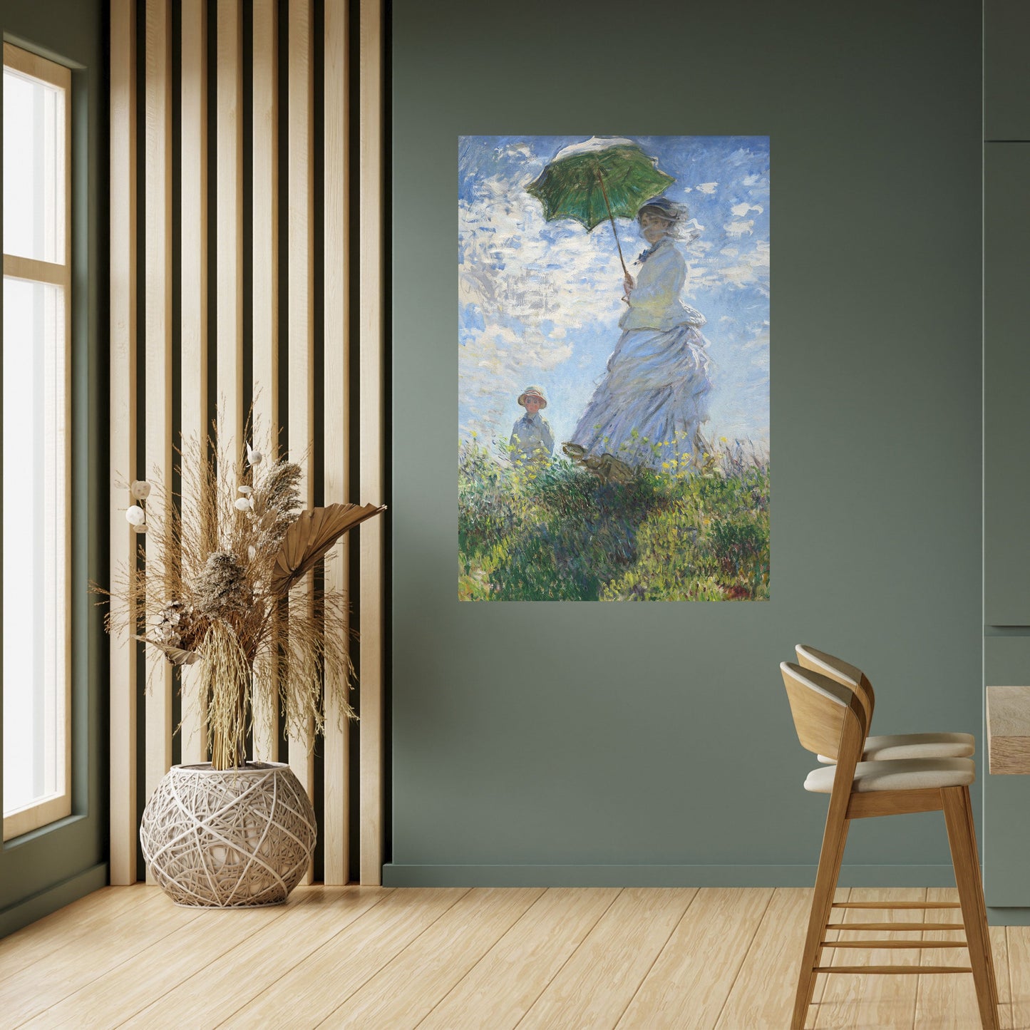 Poster verticale staccabile e attaccabile SUSSURRI DI PRIMAVERA