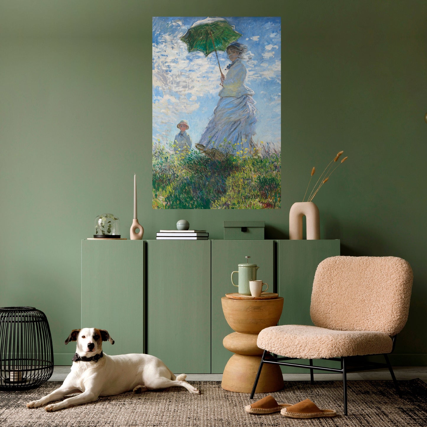 Poster verticale staccabile e attaccabile SUSSURRI DI PRIMAVERA
