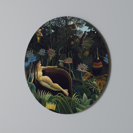 IL SOGNO Arte murale rotonda