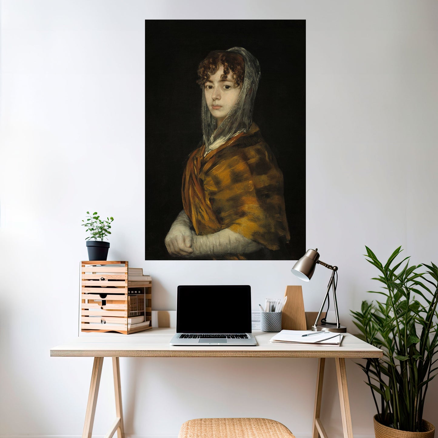 Poster verticale staccabile e attaccabile SUSSURRI DI STORIA