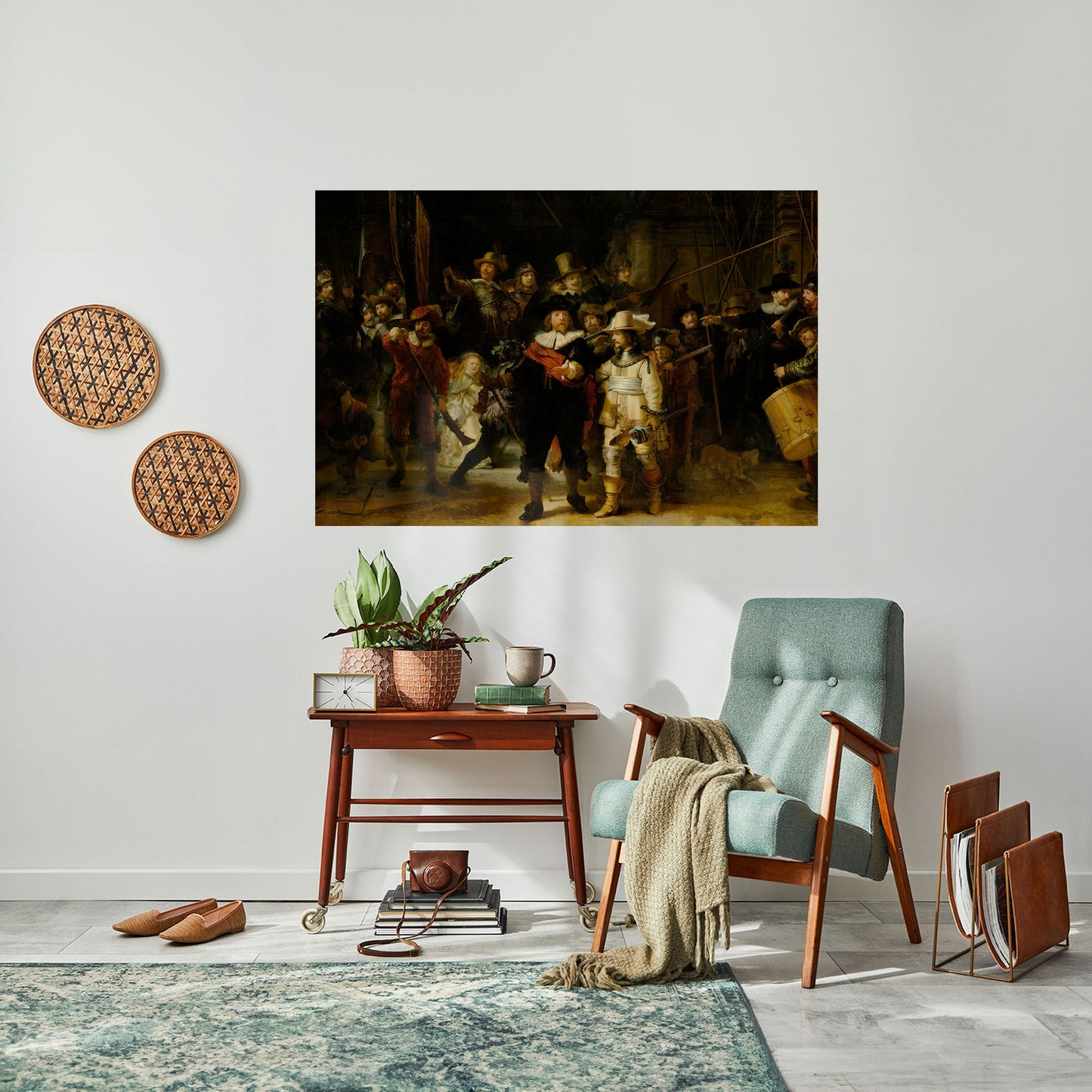 Poster orizzontale staccabile e attaccabile NIGHTWATCH TRIBUTE