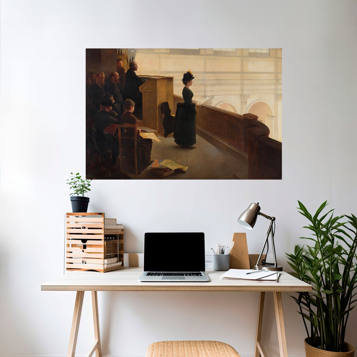 SUSSURRI DI PASSIONE Poster orizzontale staccabile e attaccabile
