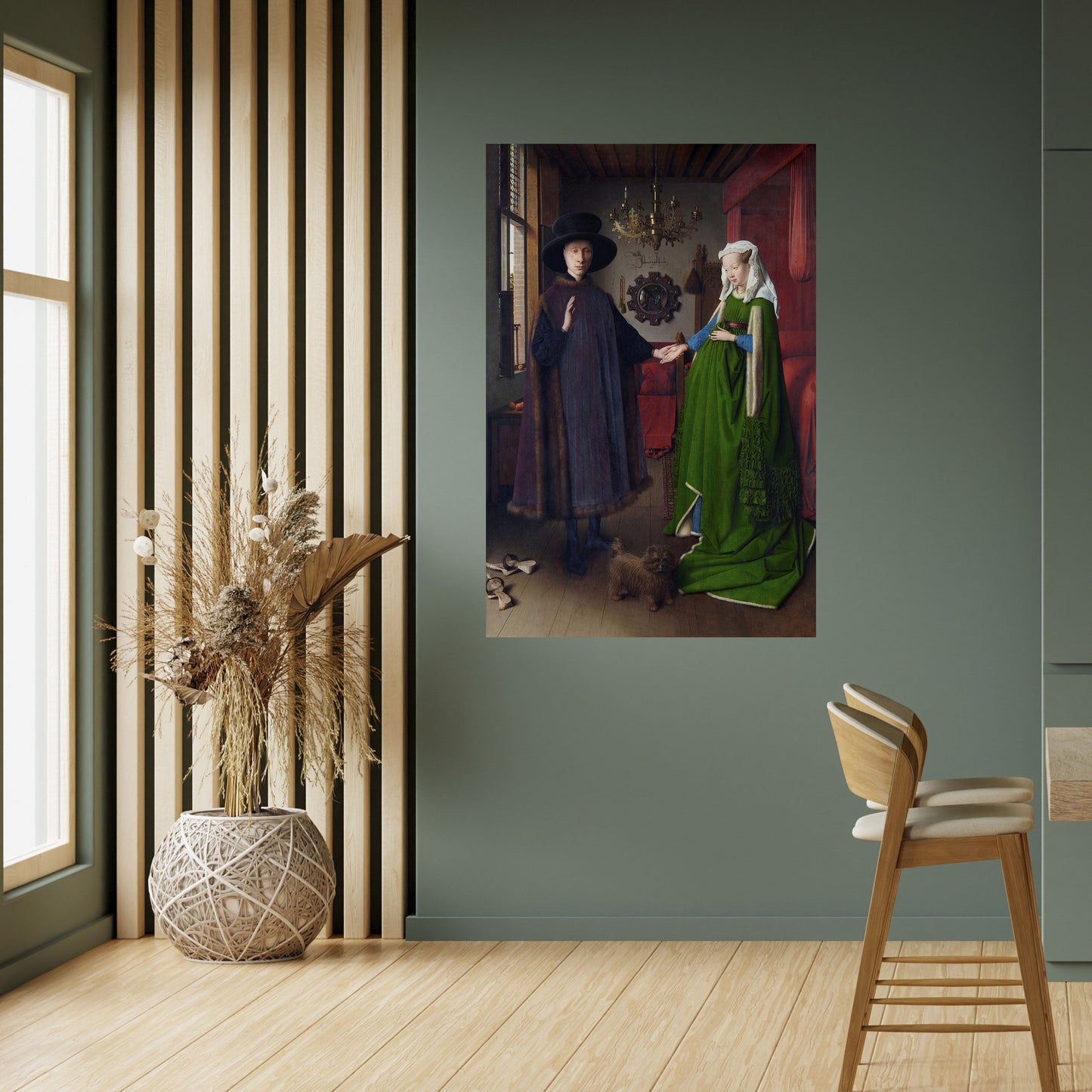 AFFETTO SENZA TEMPO Poster verticale staccabile e attaccabile