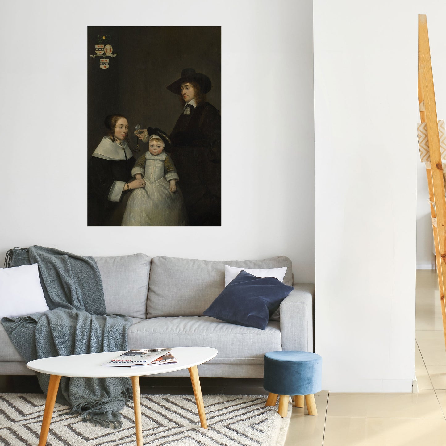 MOMENTI PREZIOSI ACCOLTI Poster verticale staccabile e attaccabile