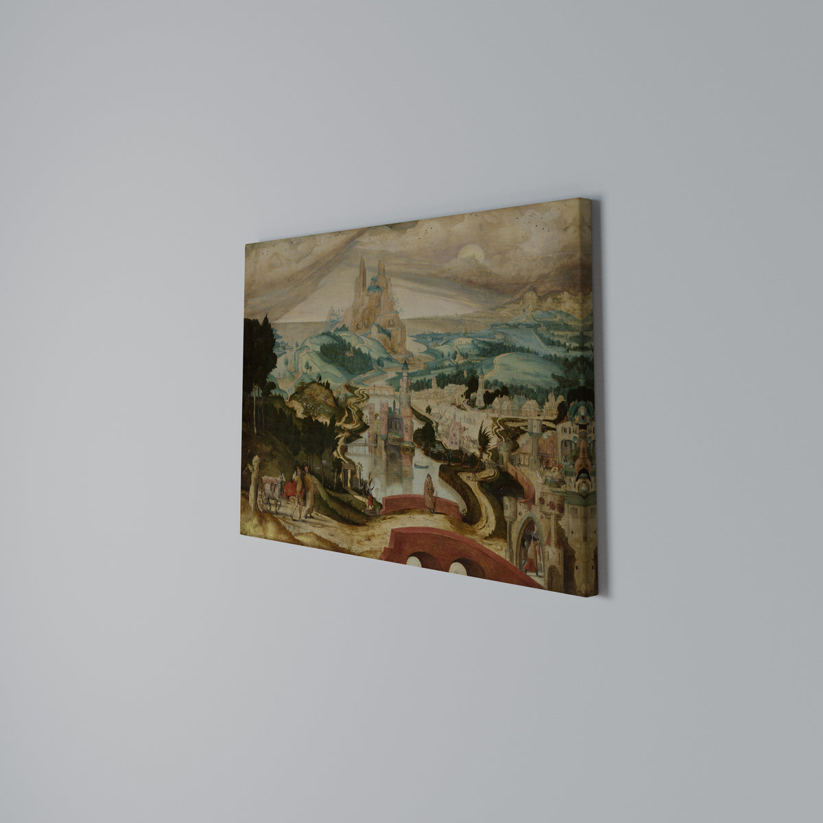 ENCHANTED LANDSCAPE DREAMS Stampa su tela orizzontale